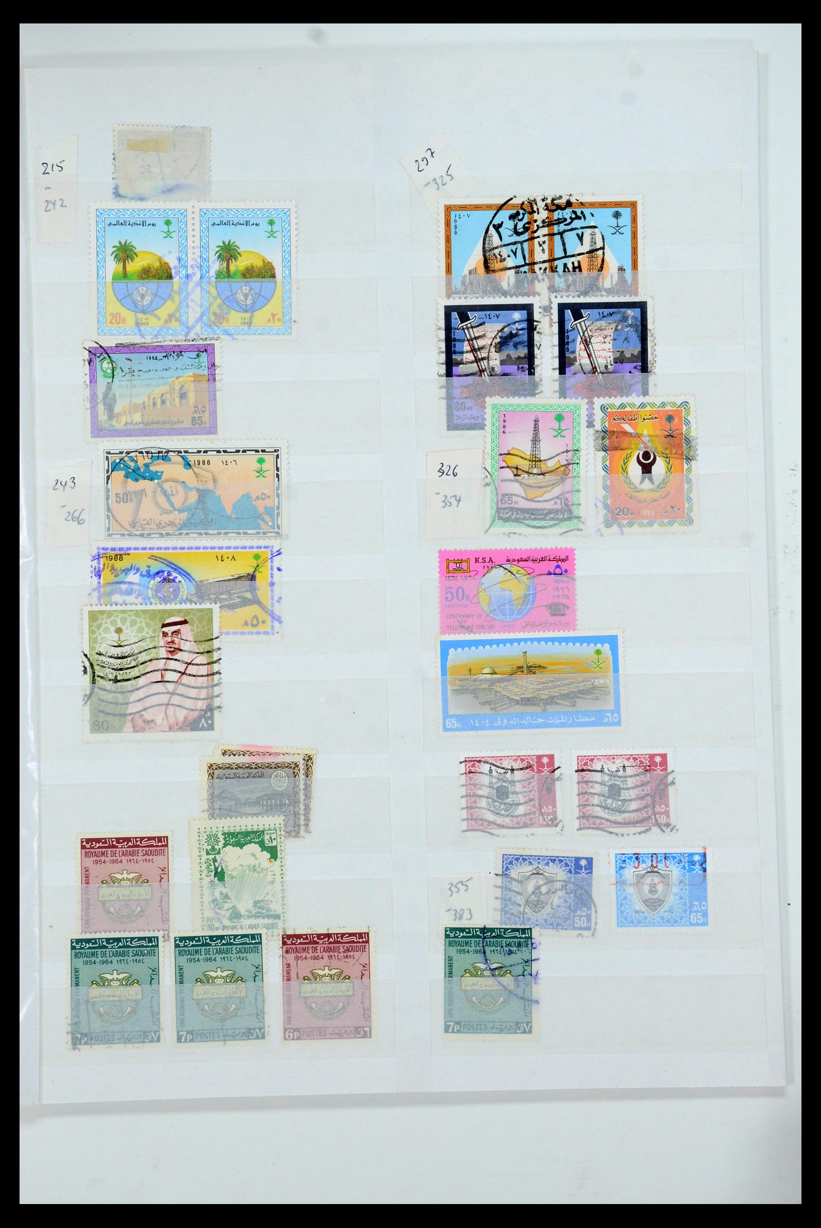 35661 007 - Postzegelverzameling 35661 Saoedi Arabië 1916-2000.