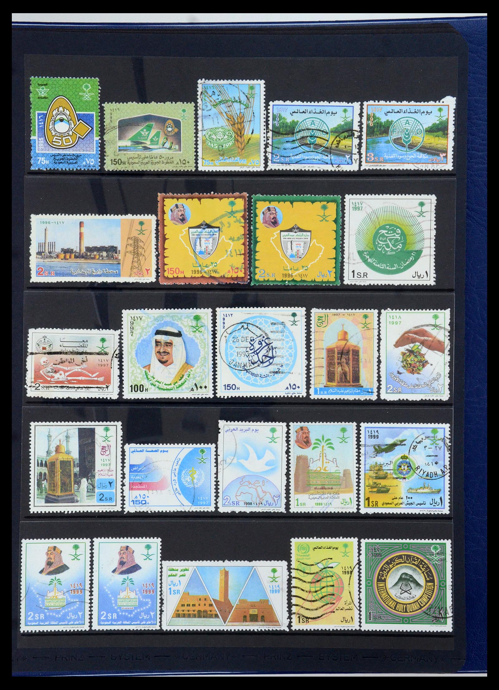 35661 036 - Postzegelverzameling 35661 Saoedi Arabië 1916-2000.