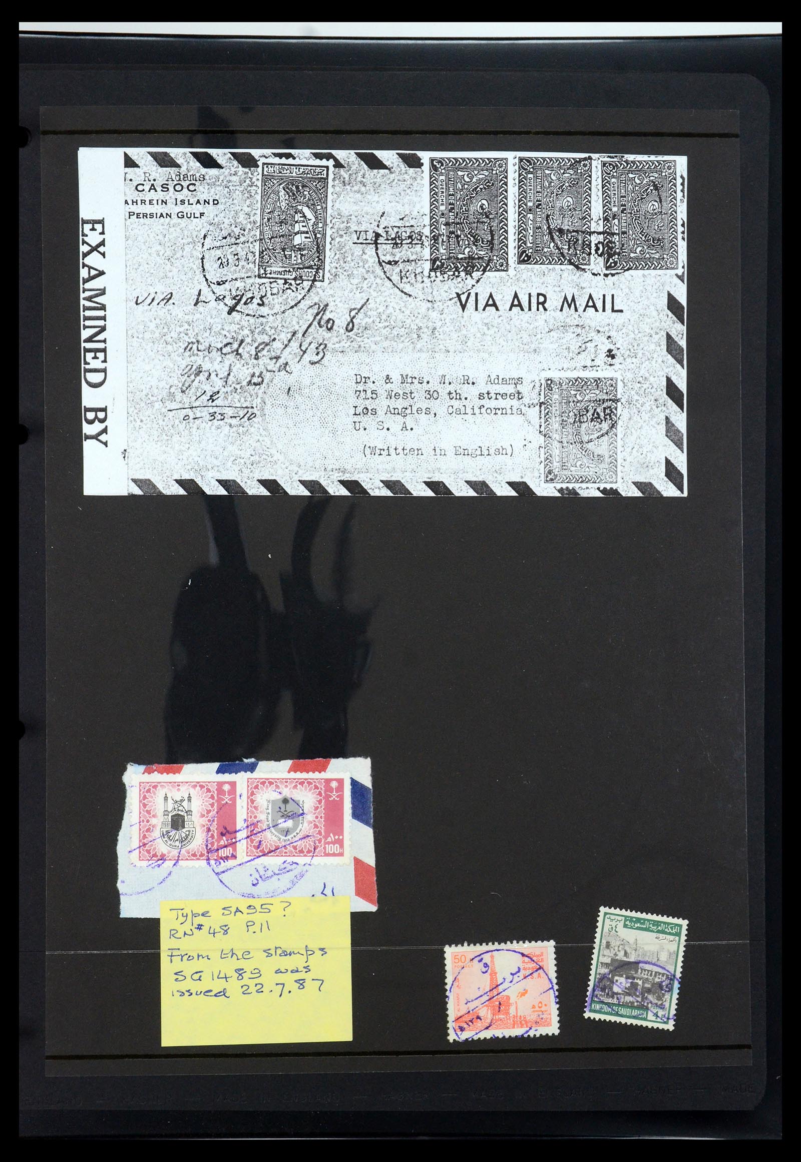 35661 088 - Postzegelverzameling 35661 Saoedi Arabië 1916-2000.
