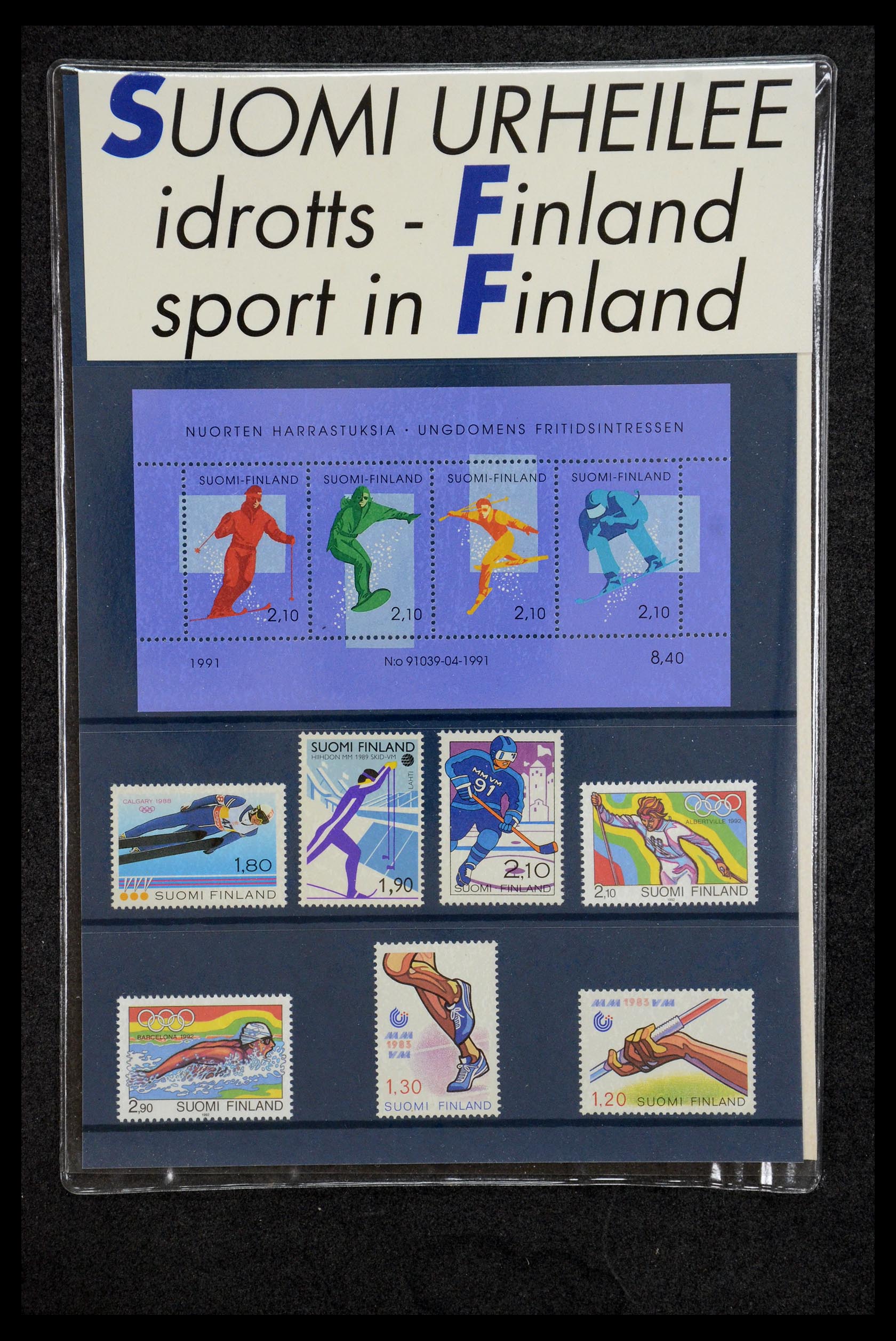 35662 009 - Postzegelverzameling 35662 Finland 1931-2007.