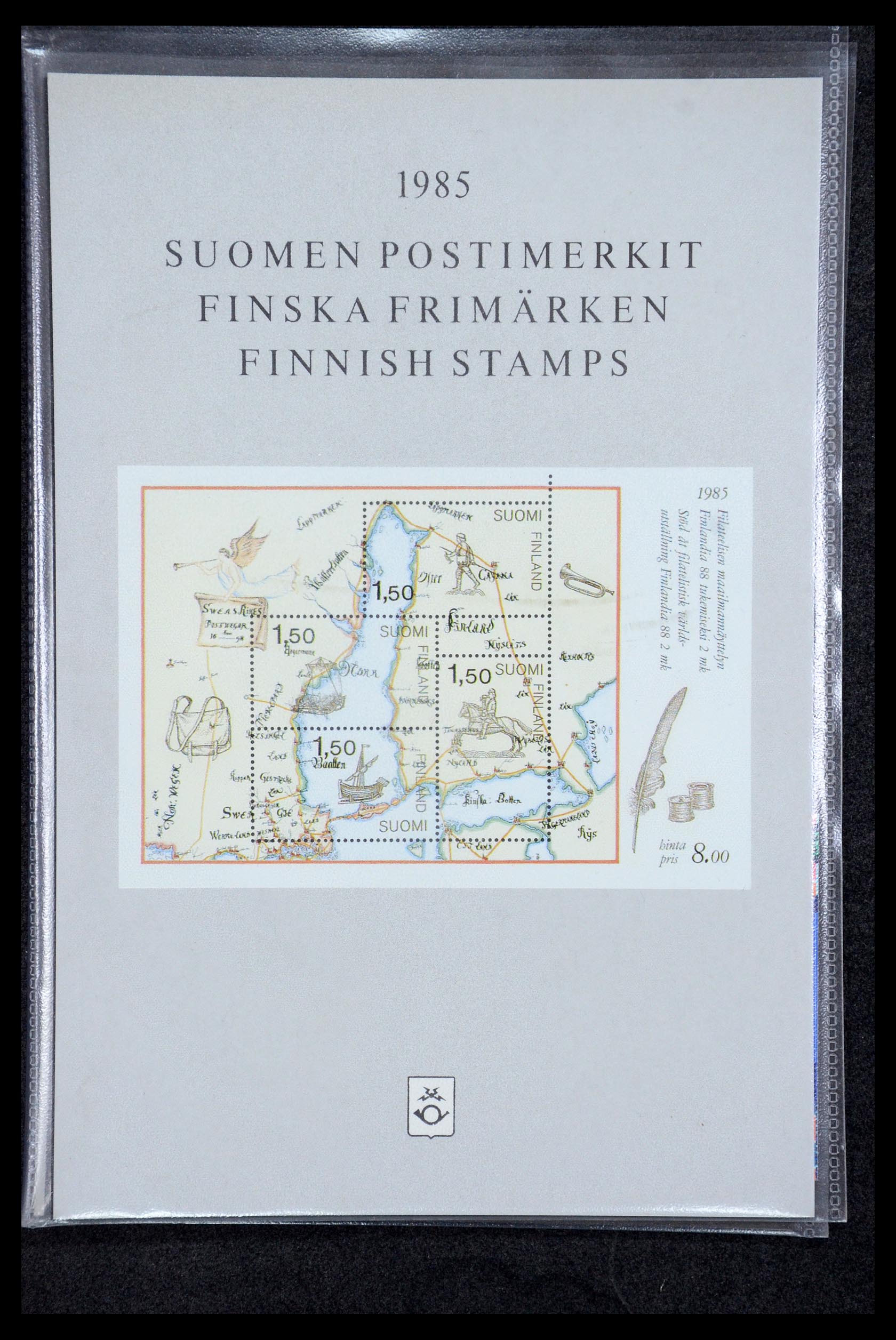 35662 027 - Postzegelverzameling 35662 Finland 1931-2007.