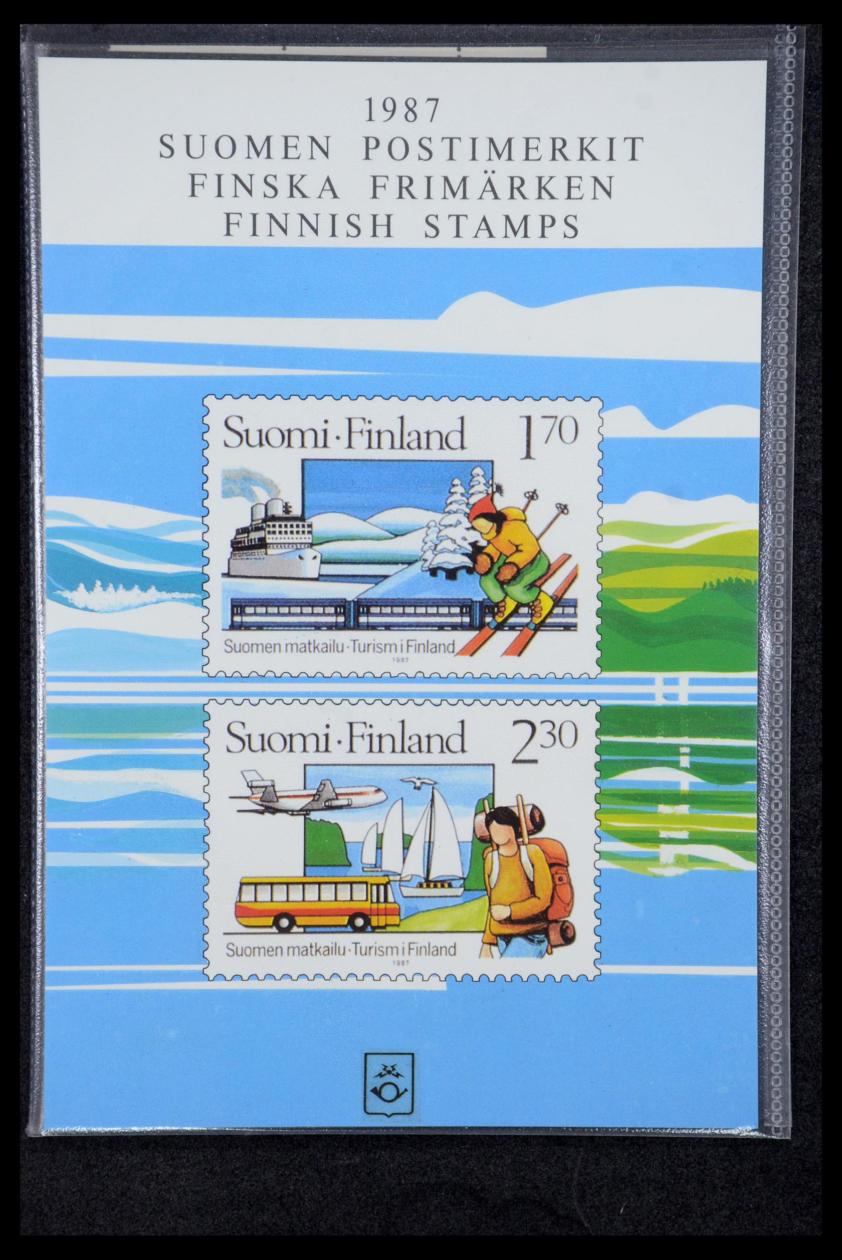 35662 032 - Postzegelverzameling 35662 Finland 1931-2007.