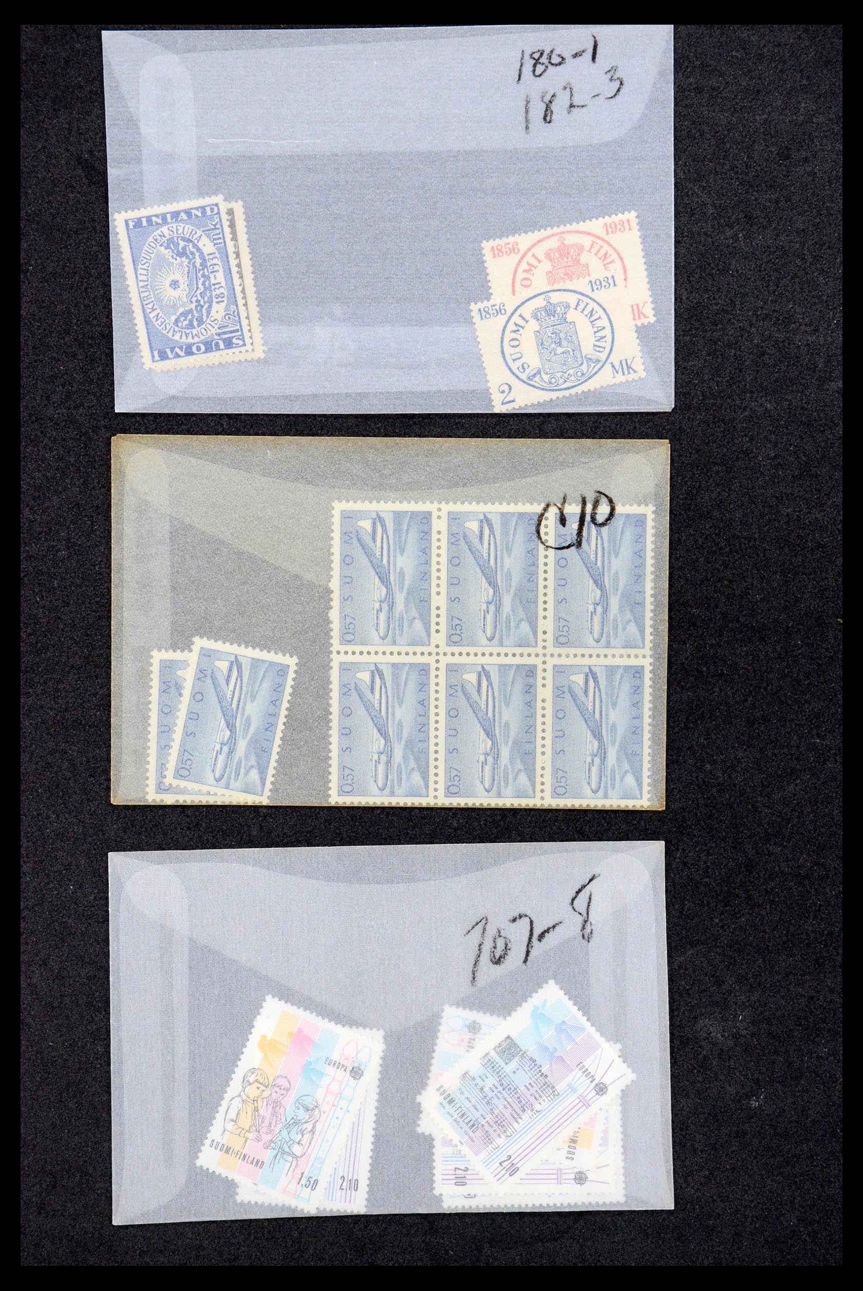 35662 050 - Postzegelverzameling 35662 Finland 1931-2007.