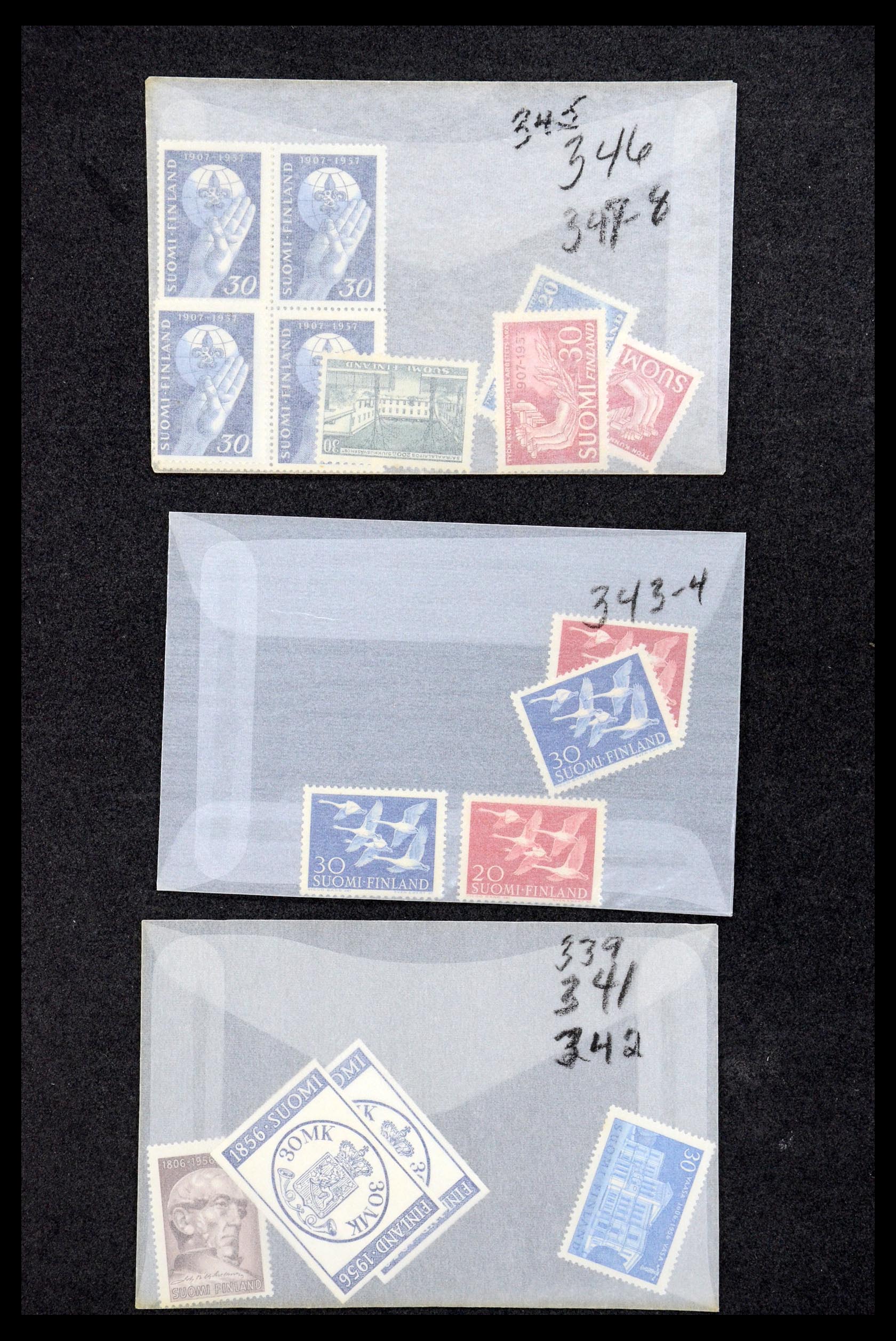 35662 052 - Postzegelverzameling 35662 Finland 1931-2007.