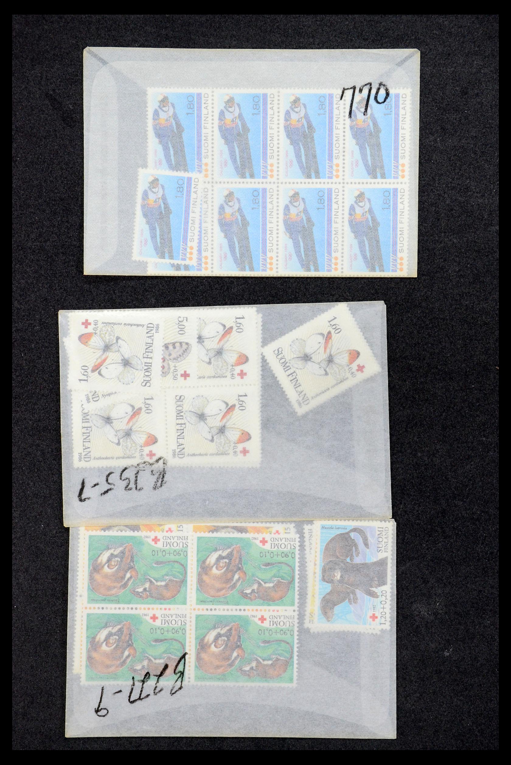 35662 054 - Postzegelverzameling 35662 Finland 1931-2007.