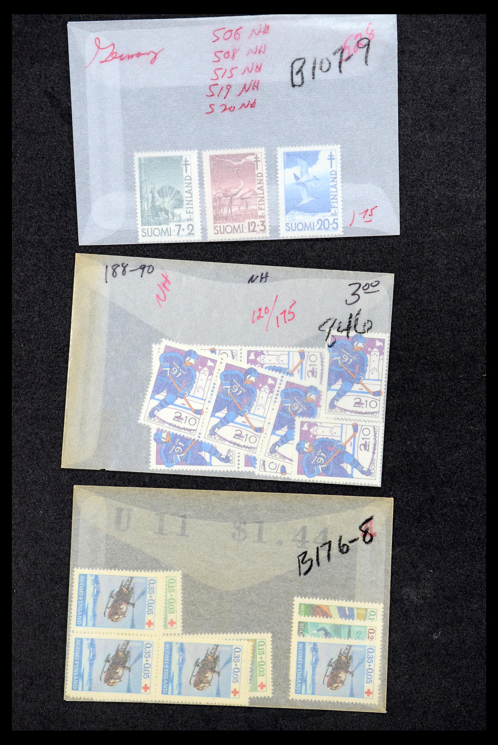 35662 056 - Postzegelverzameling 35662 Finland 1931-2007.