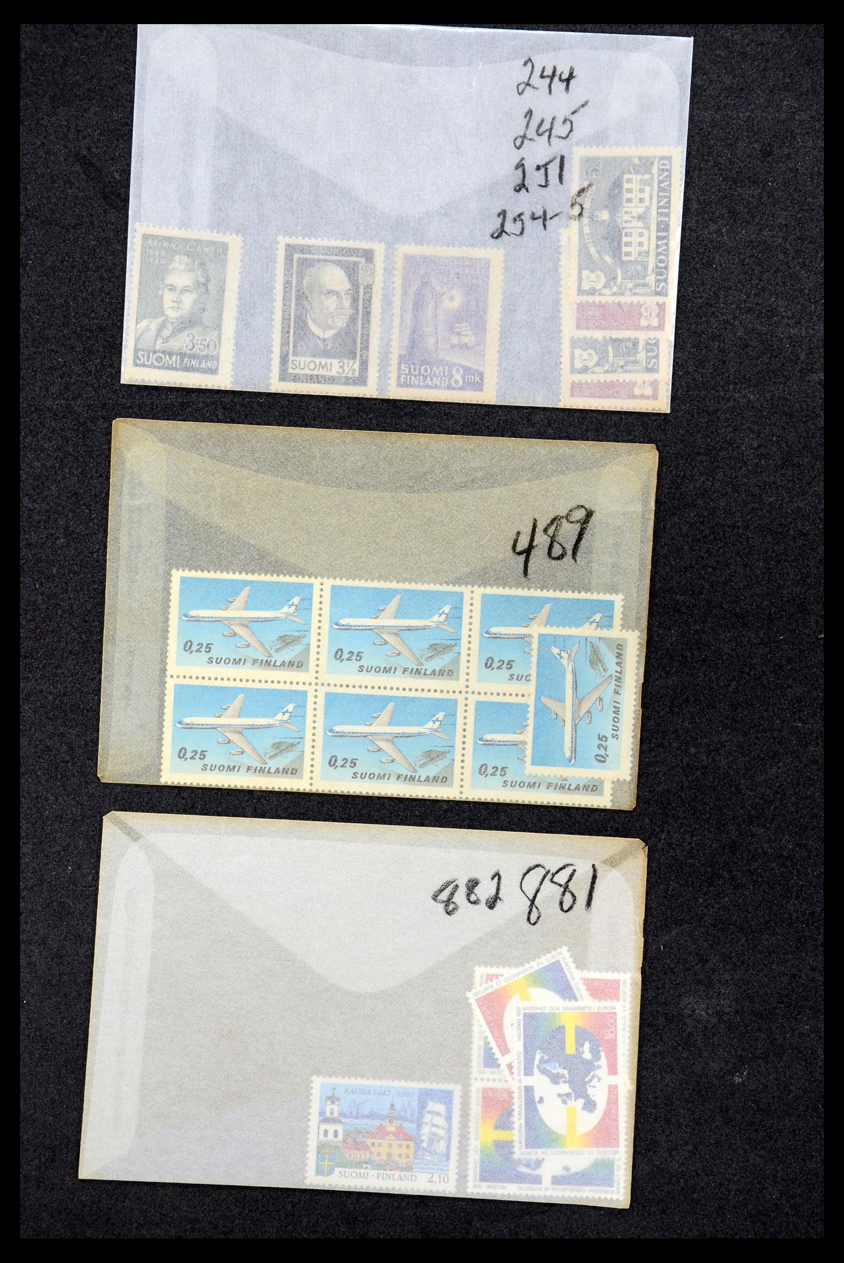 35662 057 - Postzegelverzameling 35662 Finland 1931-2007.