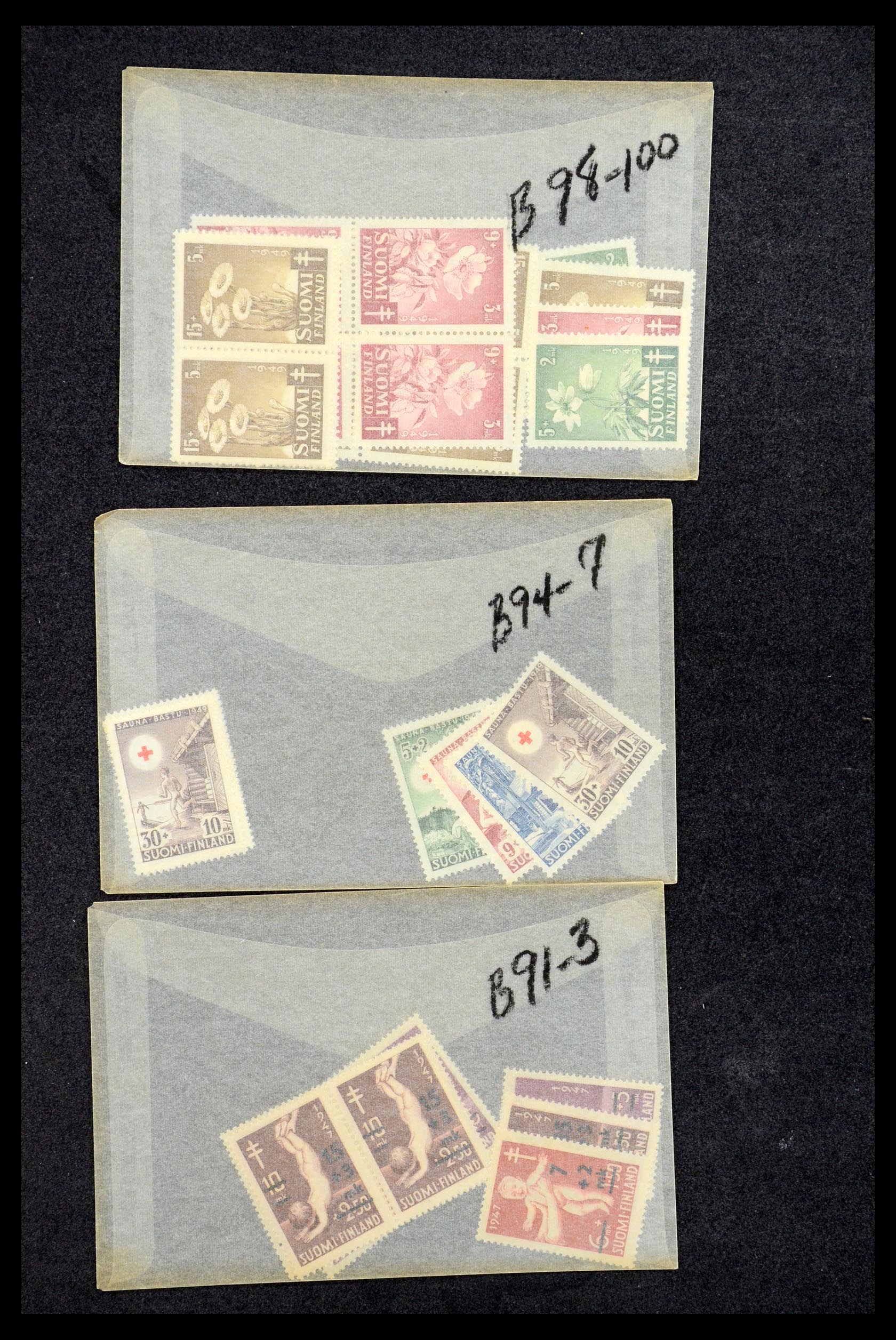 35662 061 - Postzegelverzameling 35662 Finland 1931-2007.
