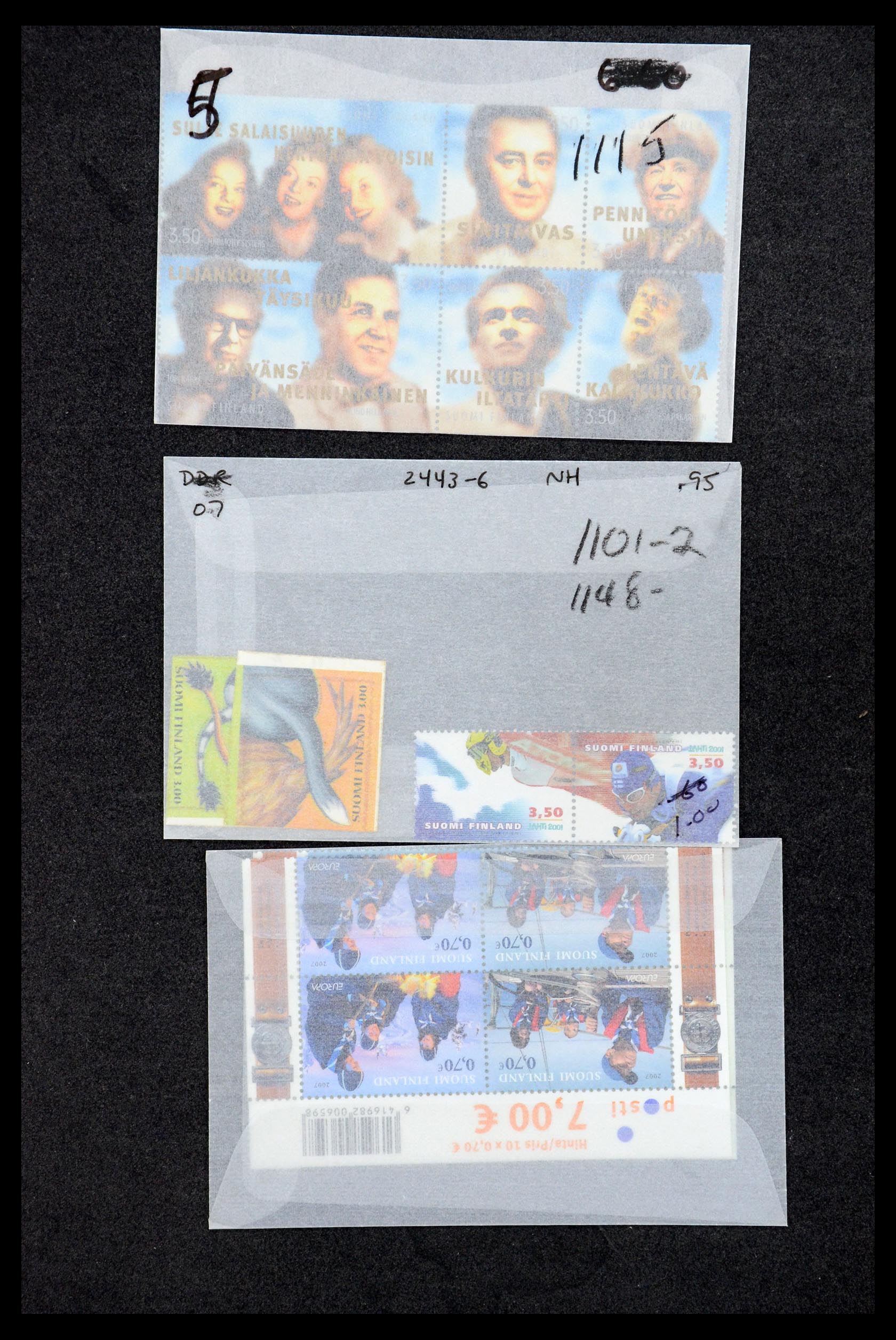 35662 068 - Postzegelverzameling 35662 Finland 1931-2007.
