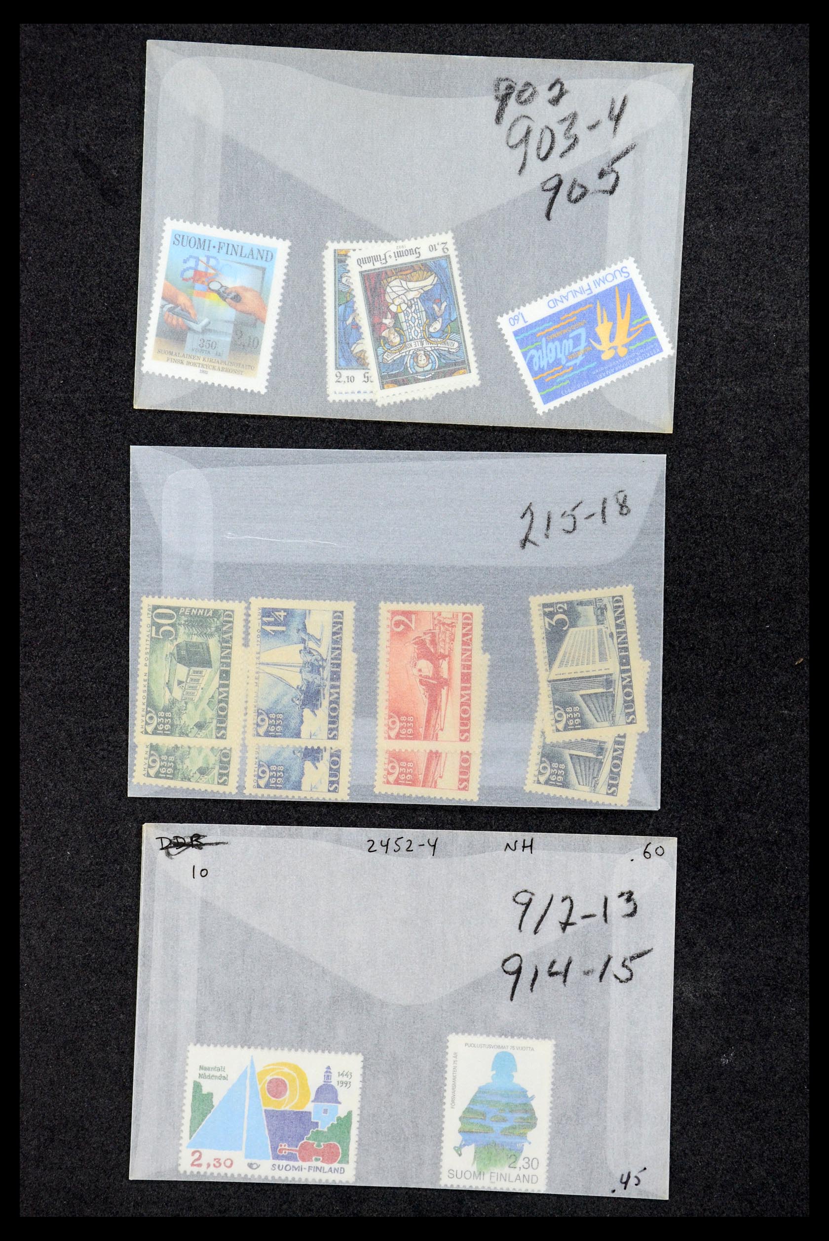35662 070 - Postzegelverzameling 35662 Finland 1931-2007.
