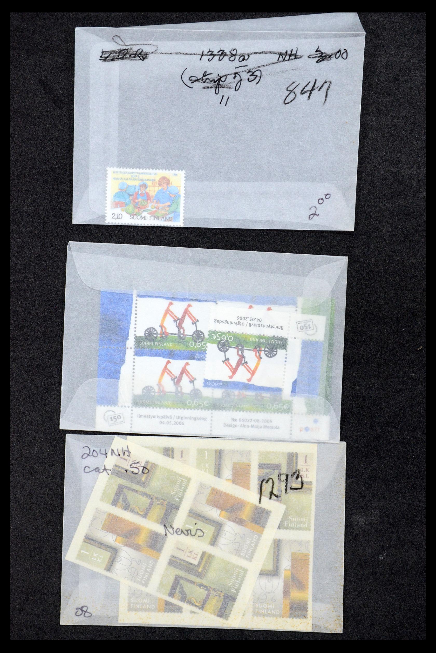 35662 073 - Postzegelverzameling 35662 Finland 1931-2007.