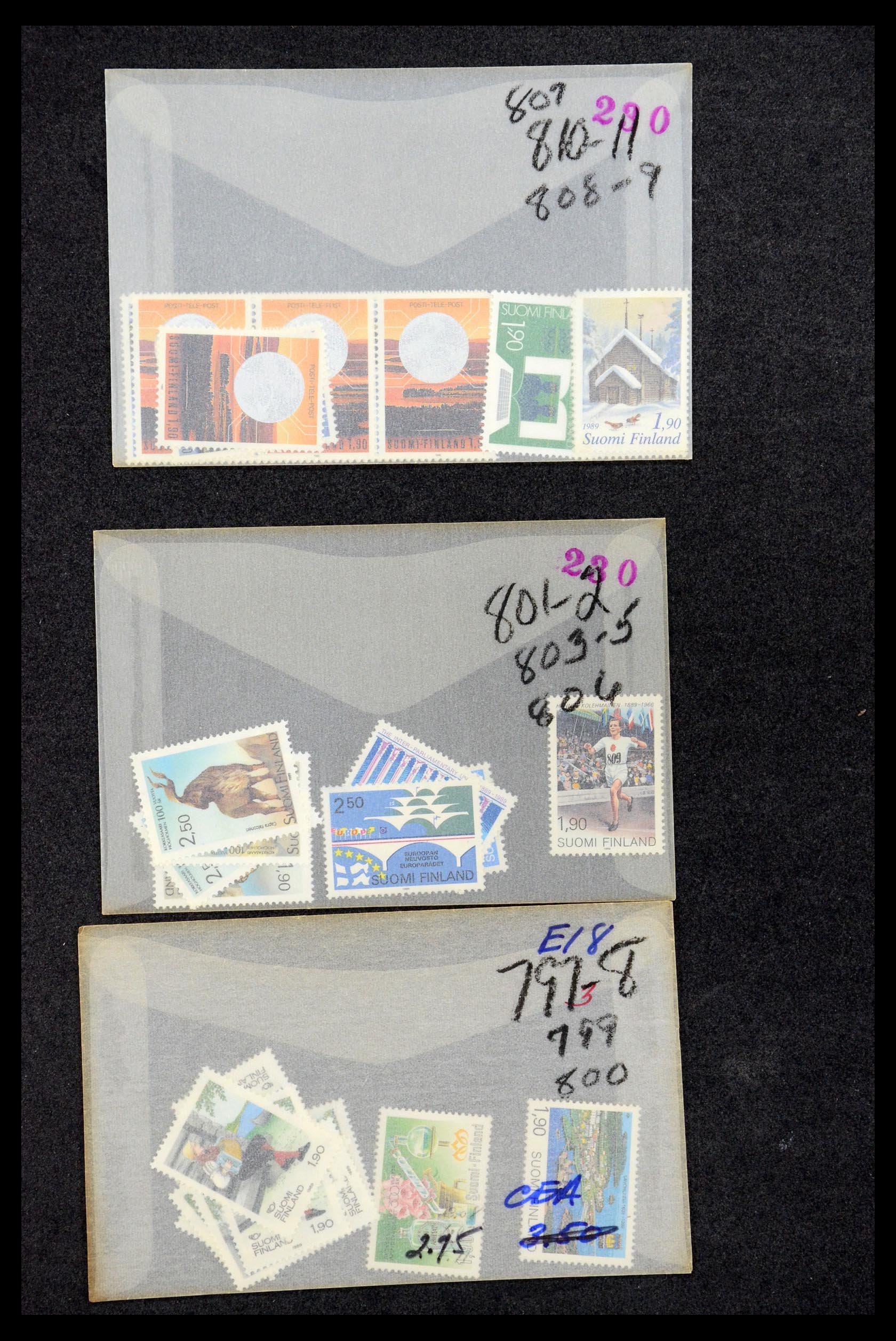 35662 079 - Postzegelverzameling 35662 Finland 1931-2007.