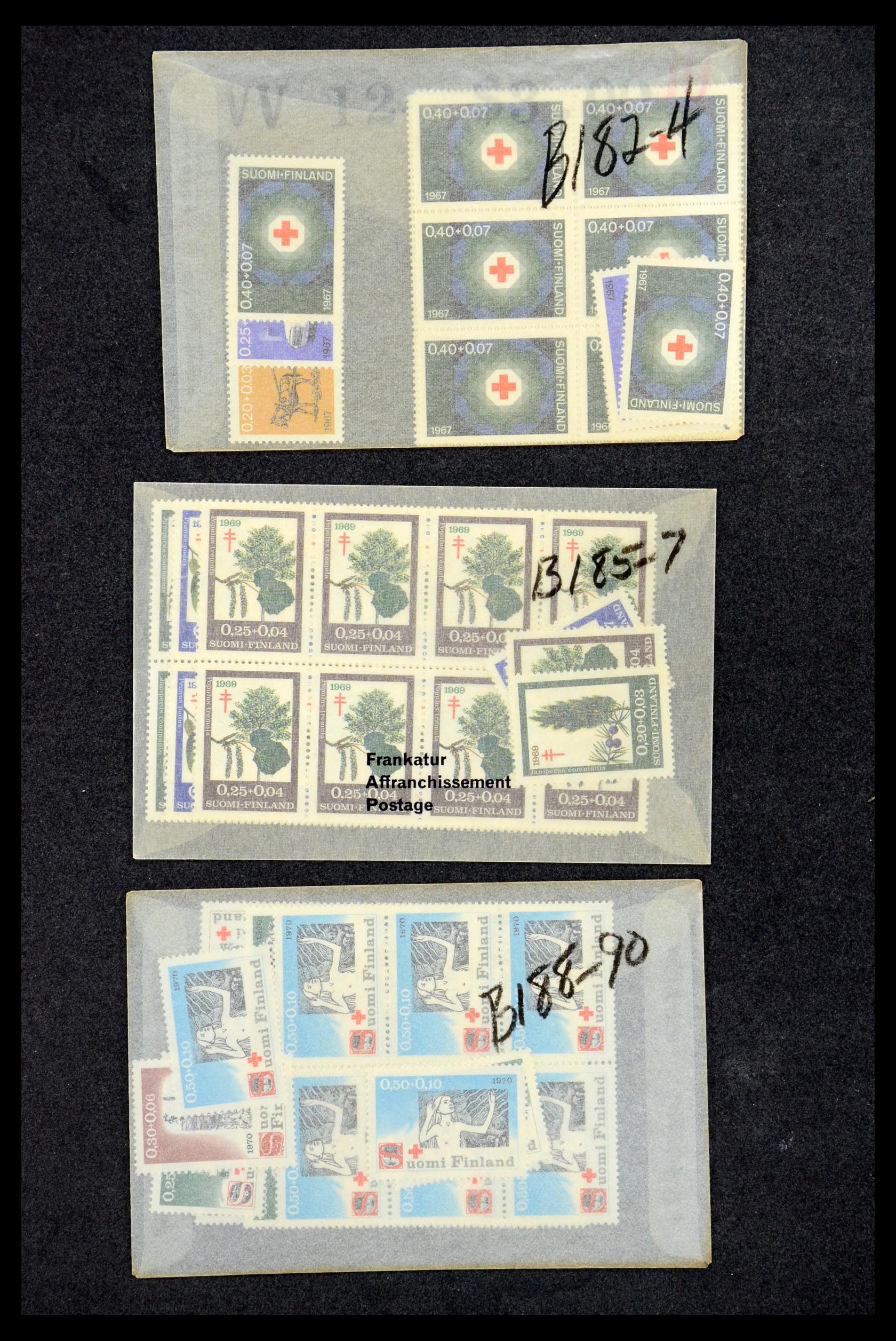 35662 104 - Postzegelverzameling 35662 Finland 1931-2007.