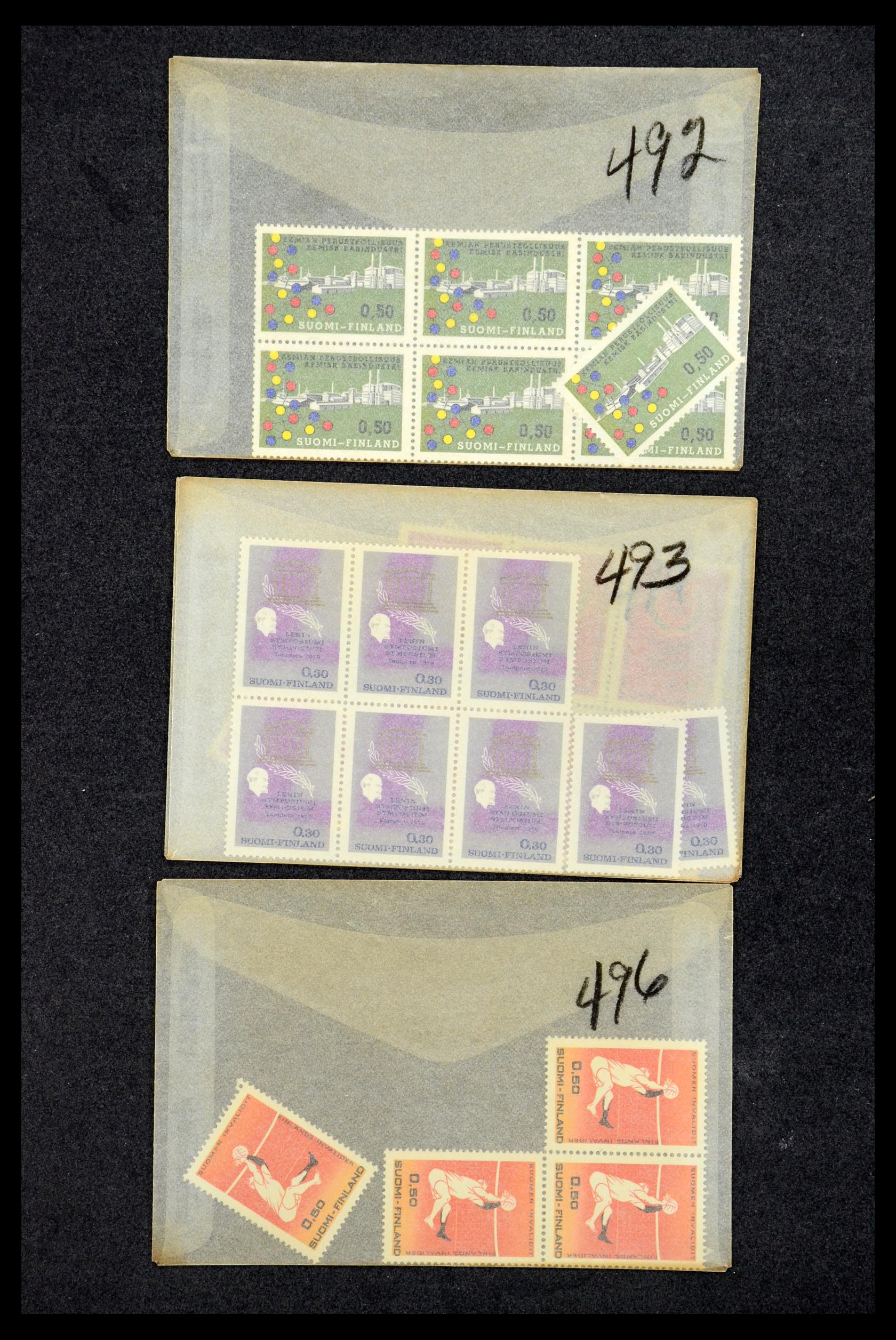 35662 107 - Postzegelverzameling 35662 Finland 1931-2007.