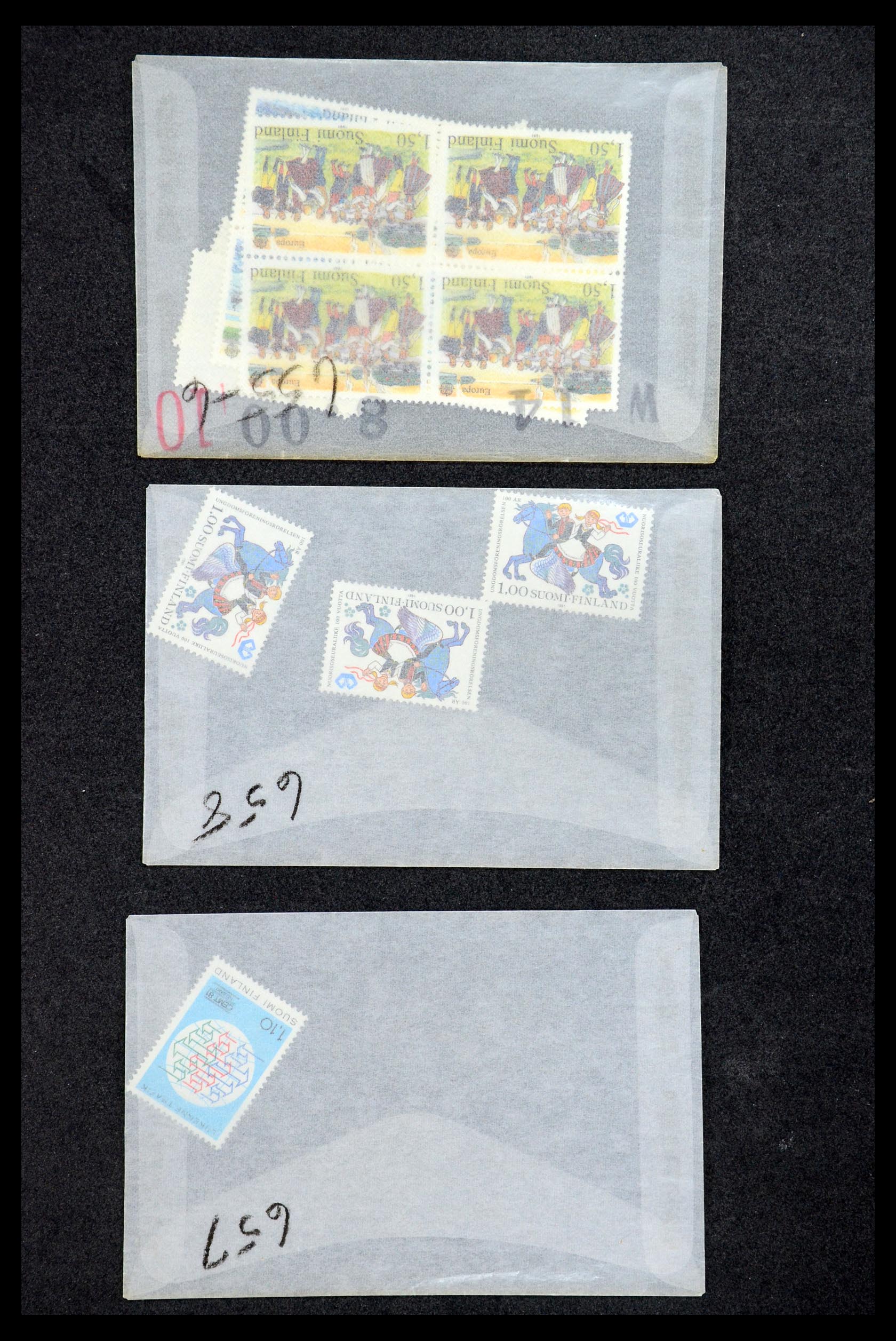 35662 109 - Postzegelverzameling 35662 Finland 1931-2007.