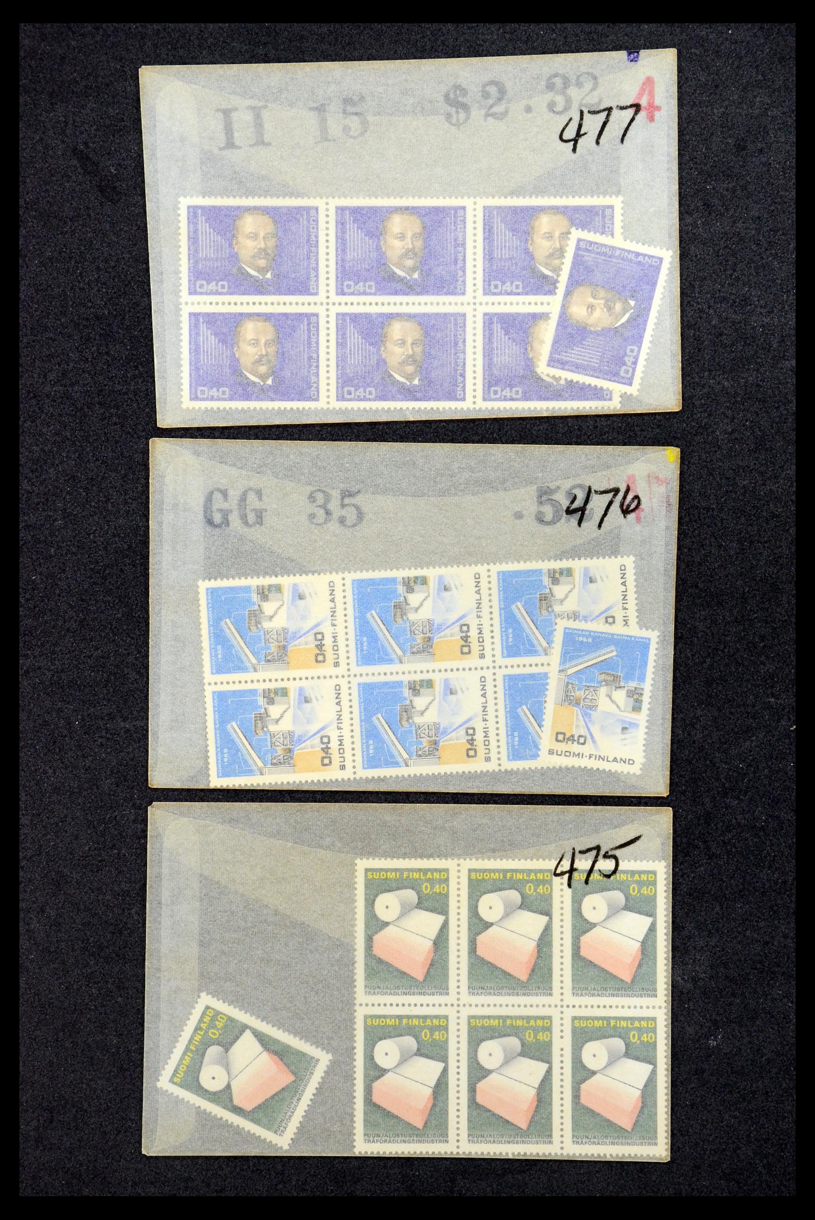 35662 115 - Postzegelverzameling 35662 Finland 1931-2007.