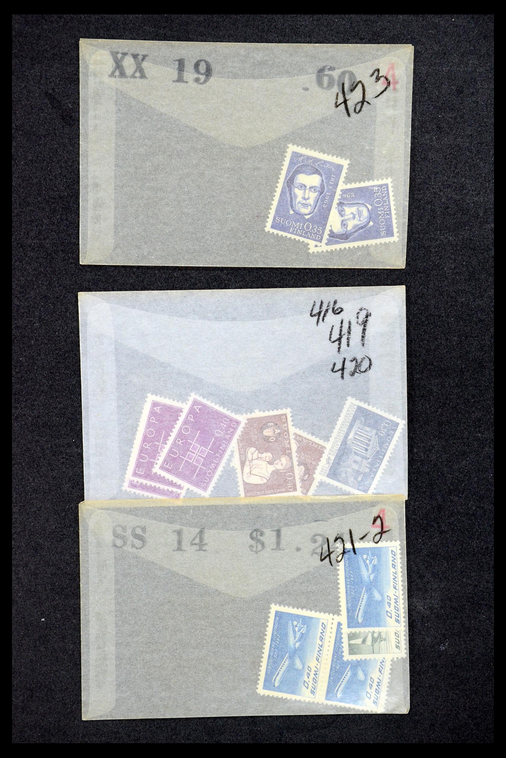 35662 123 - Postzegelverzameling 35662 Finland 1931-2007.
