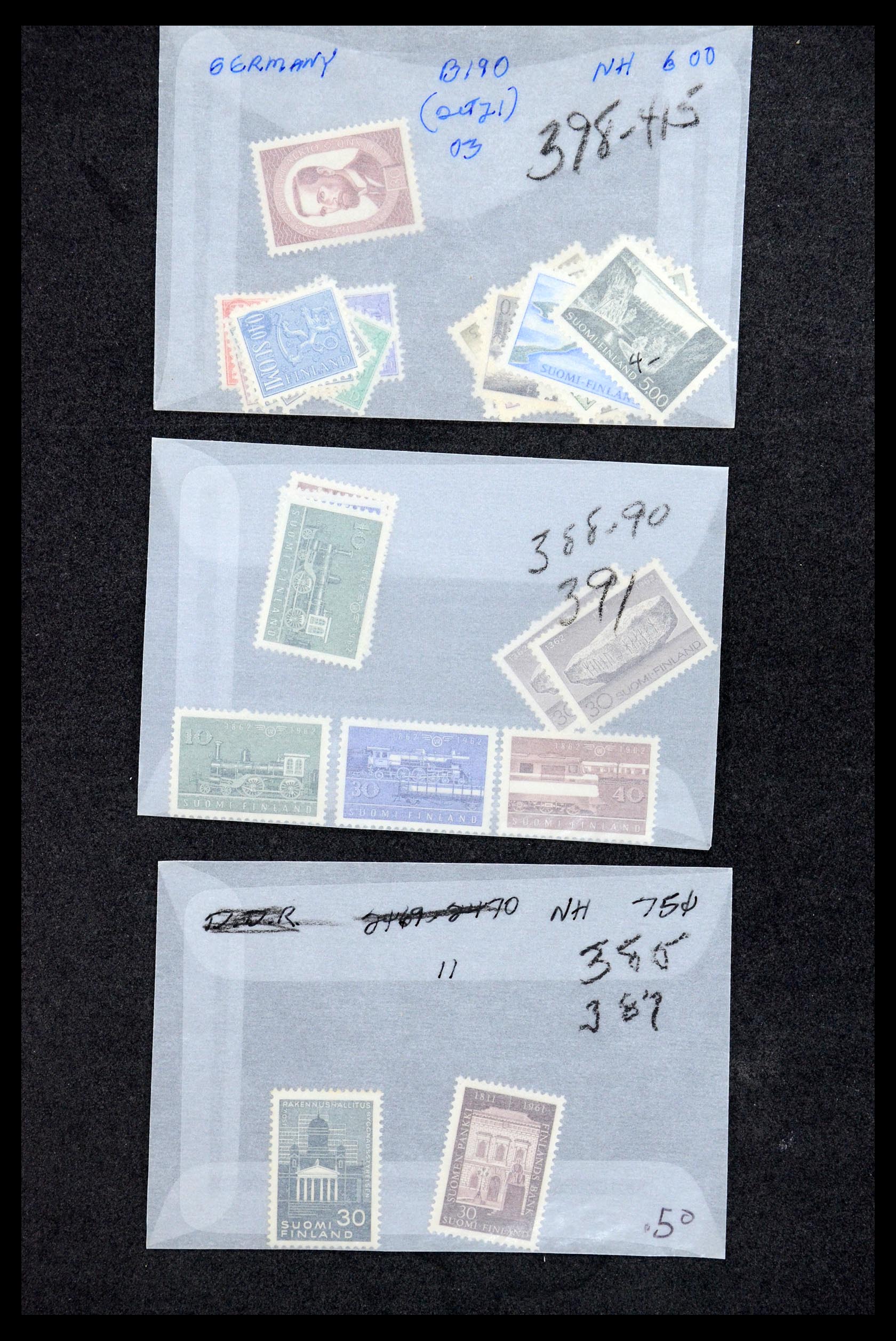 35662 124 - Postzegelverzameling 35662 Finland 1931-2007.