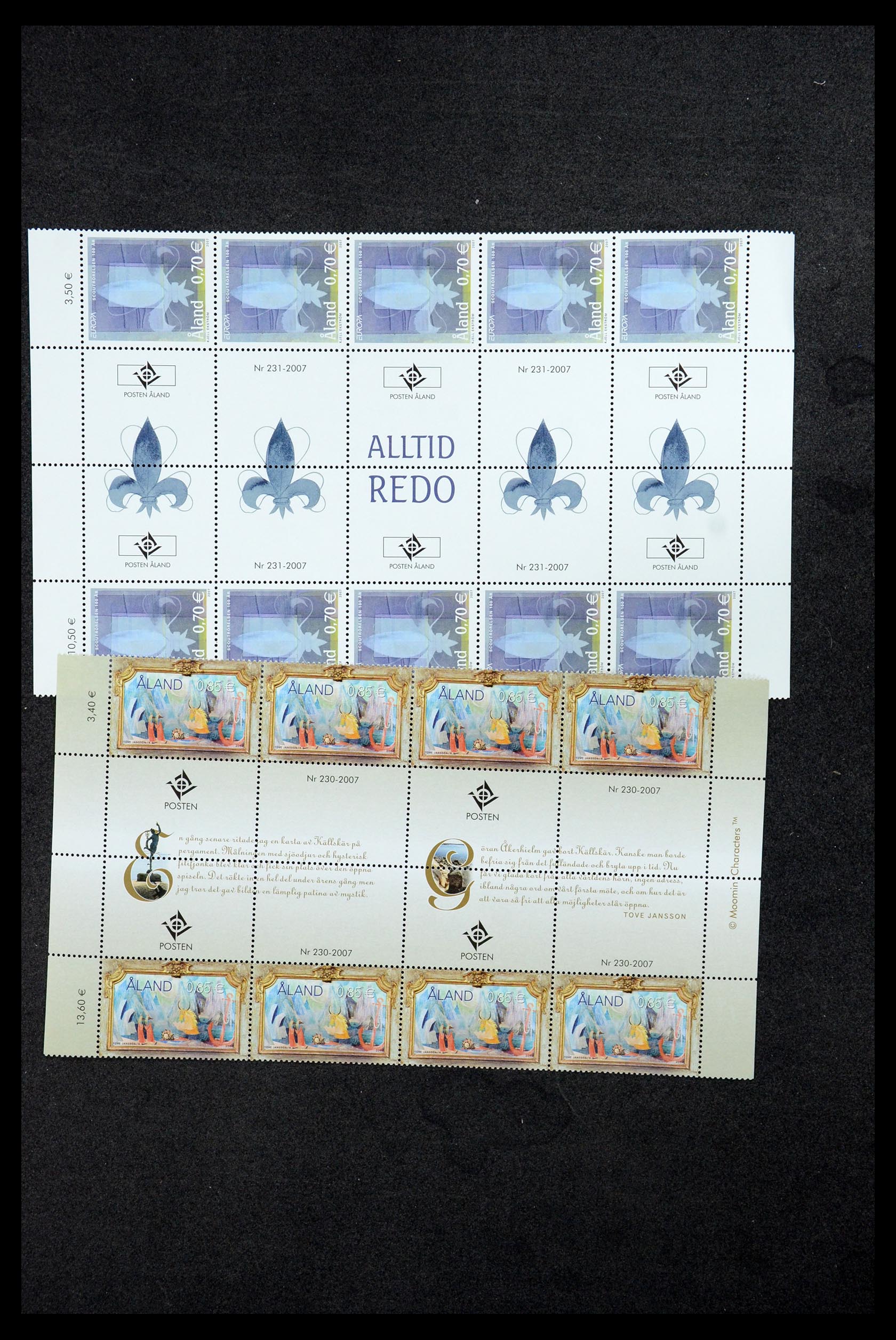 35662 128 - Postzegelverzameling 35662 Finland 1931-2007.
