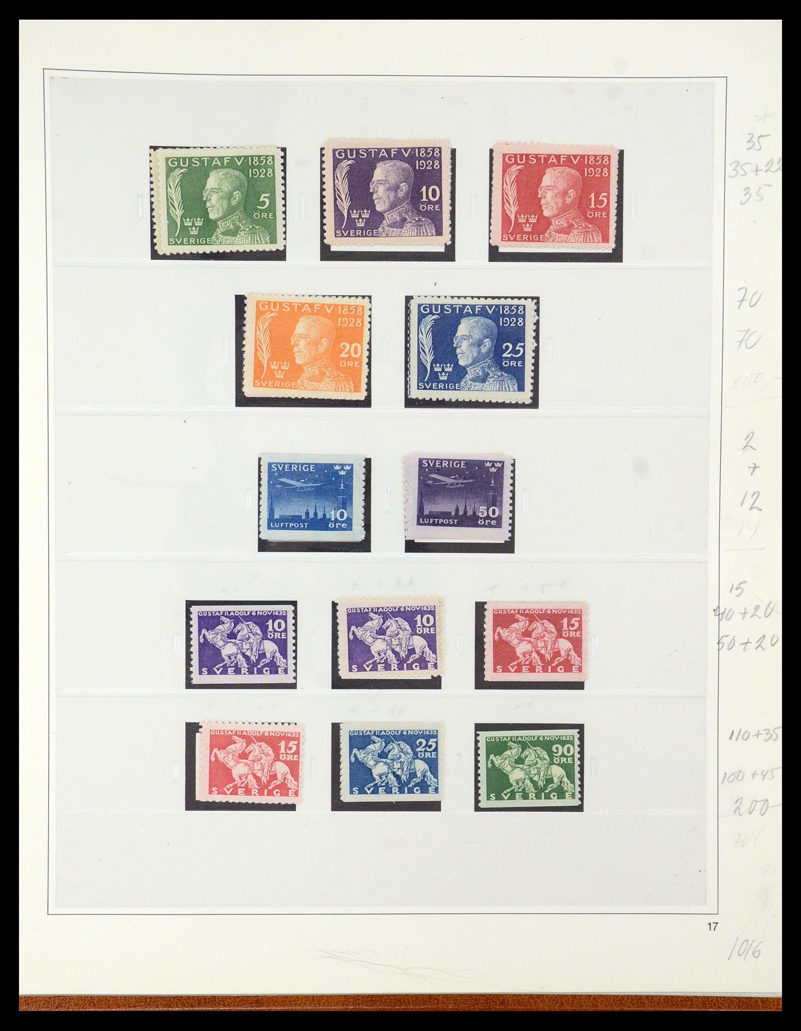 35663 014 - Postzegelverzameling 35663 Zweden 1872-2001.