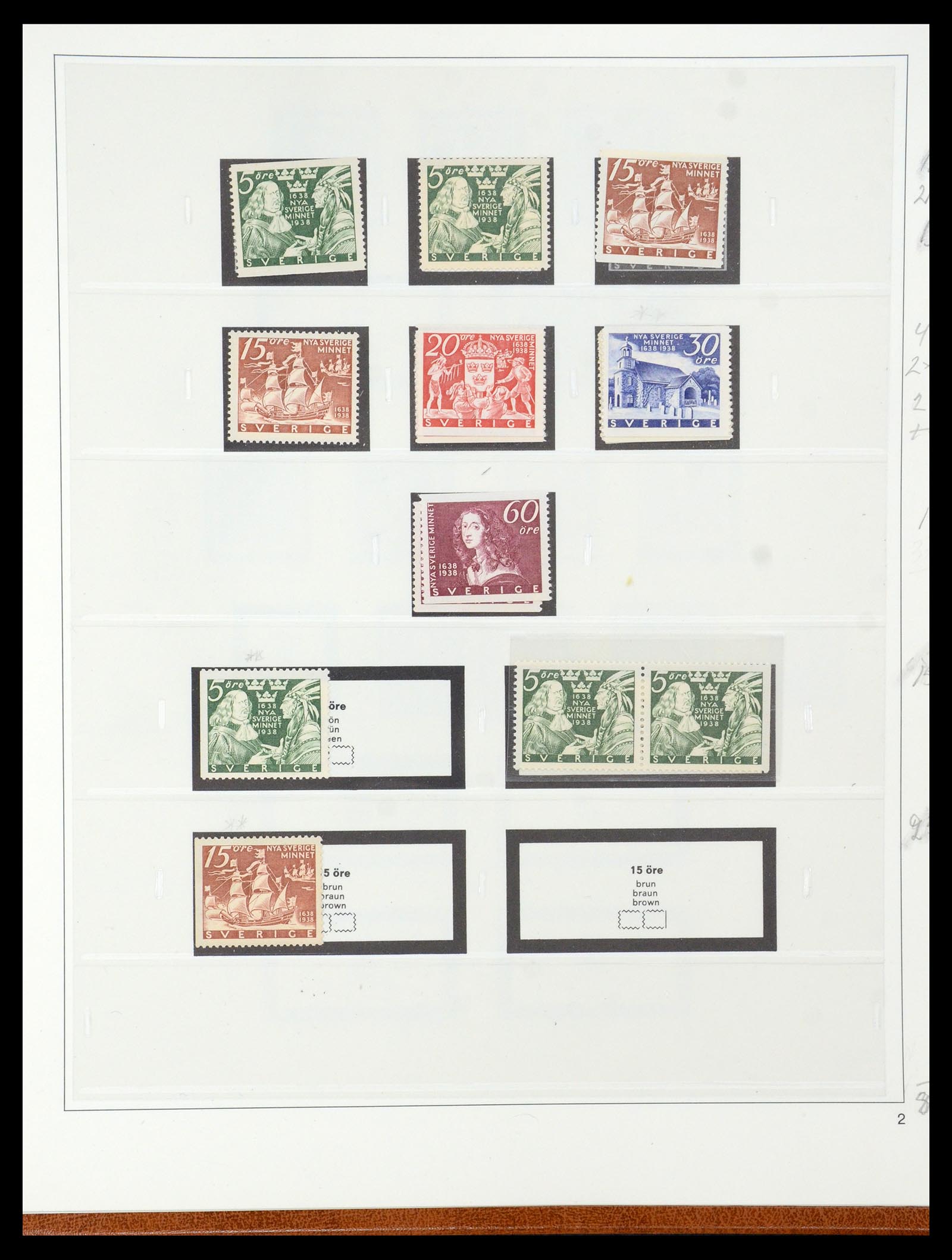 35663 024 - Postzegelverzameling 35663 Zweden 1872-2001.