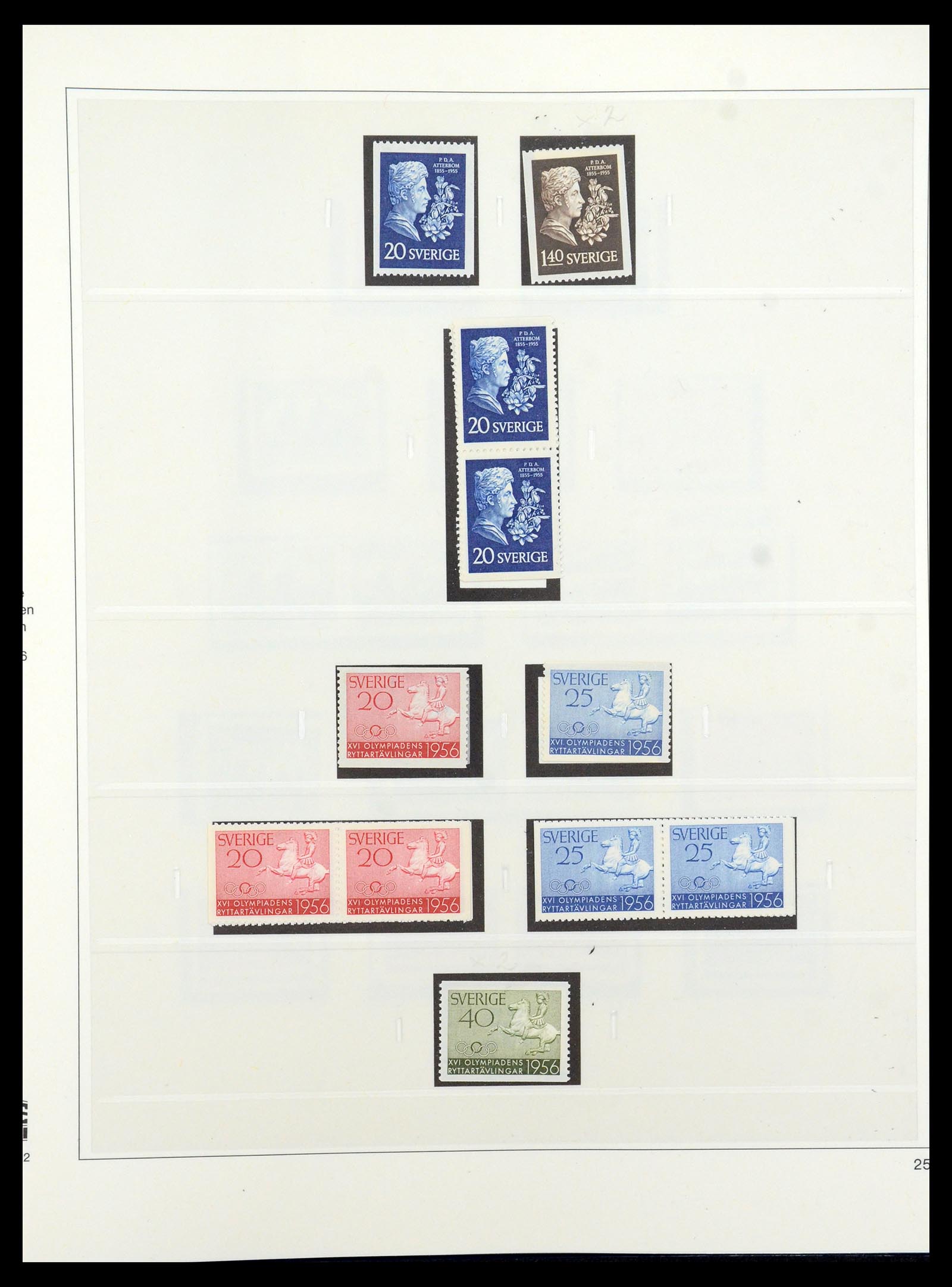 35663 047 - Postzegelverzameling 35663 Zweden 1872-2001.