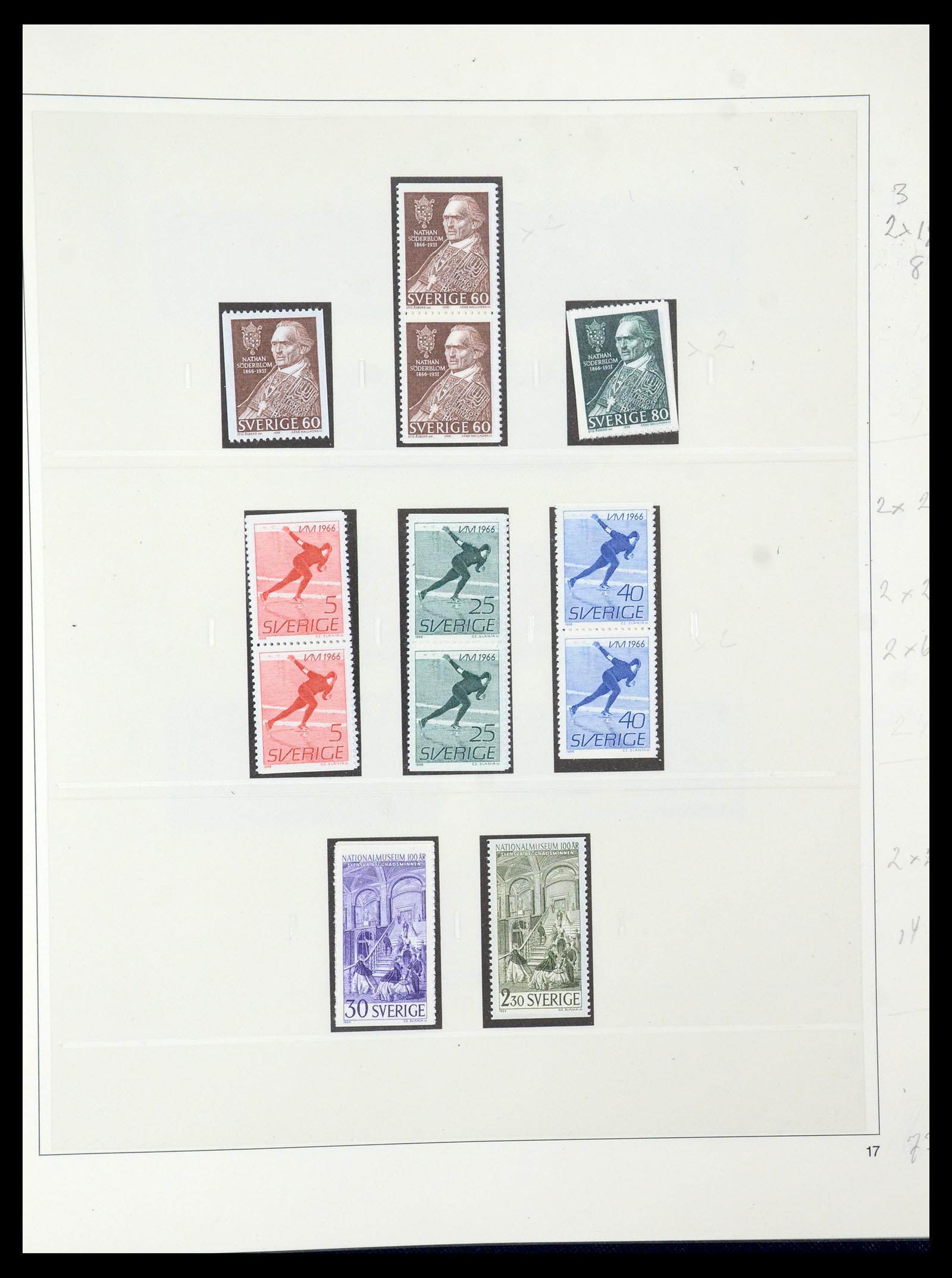 35663 068 - Postzegelverzameling 35663 Zweden 1872-2001.