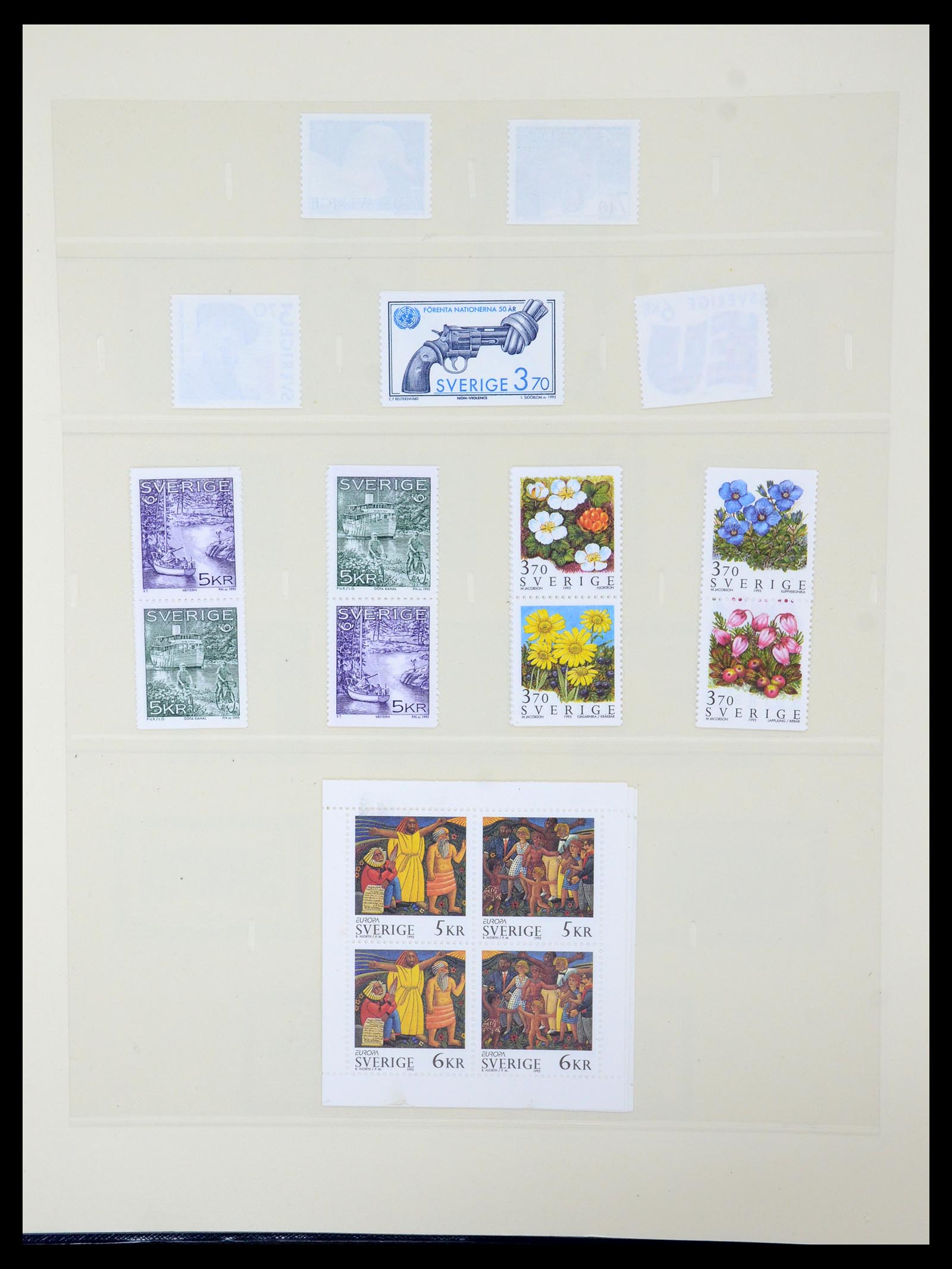 35663 243 - Postzegelverzameling 35663 Zweden 1872-2001.