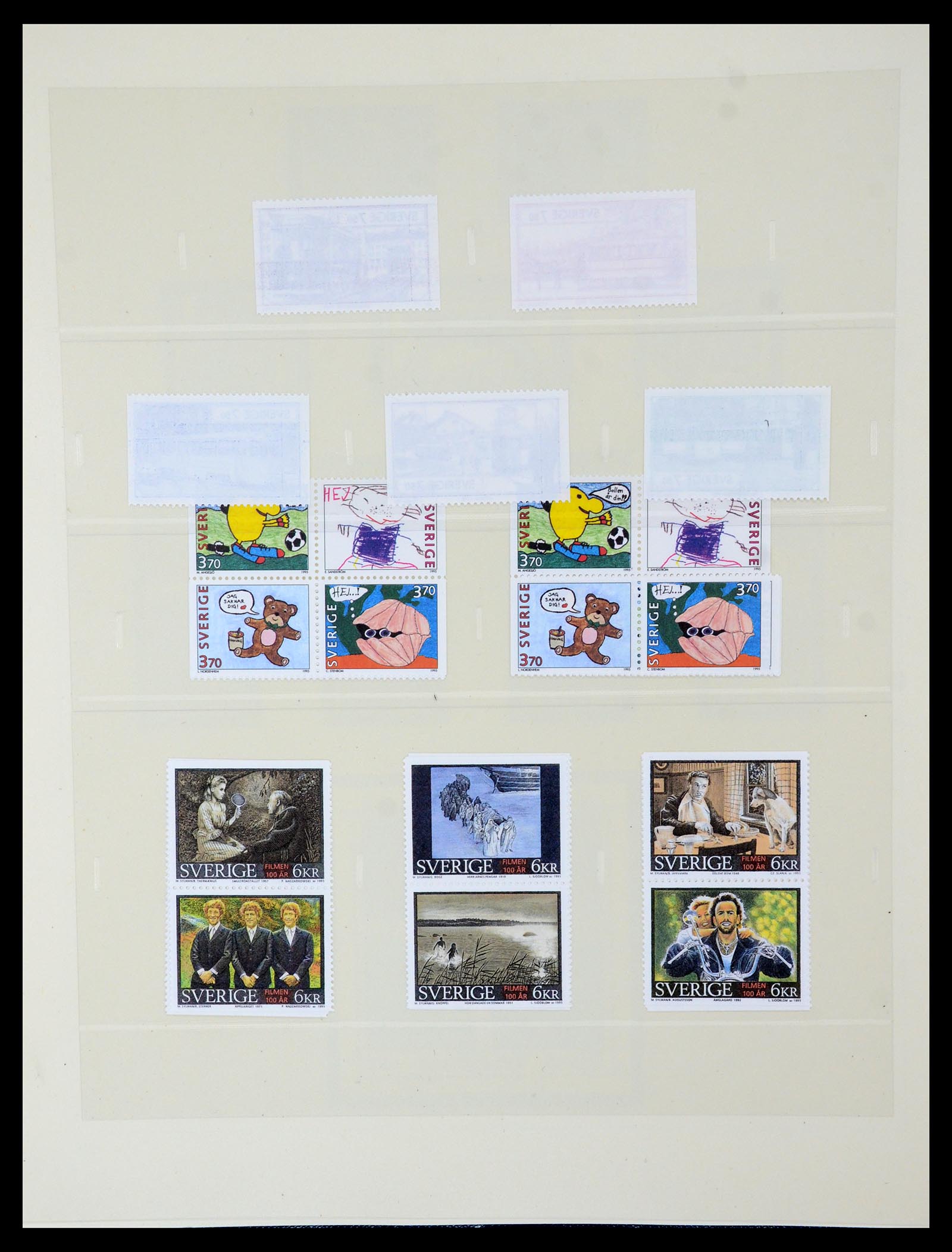 35663 245 - Postzegelverzameling 35663 Zweden 1872-2001.
