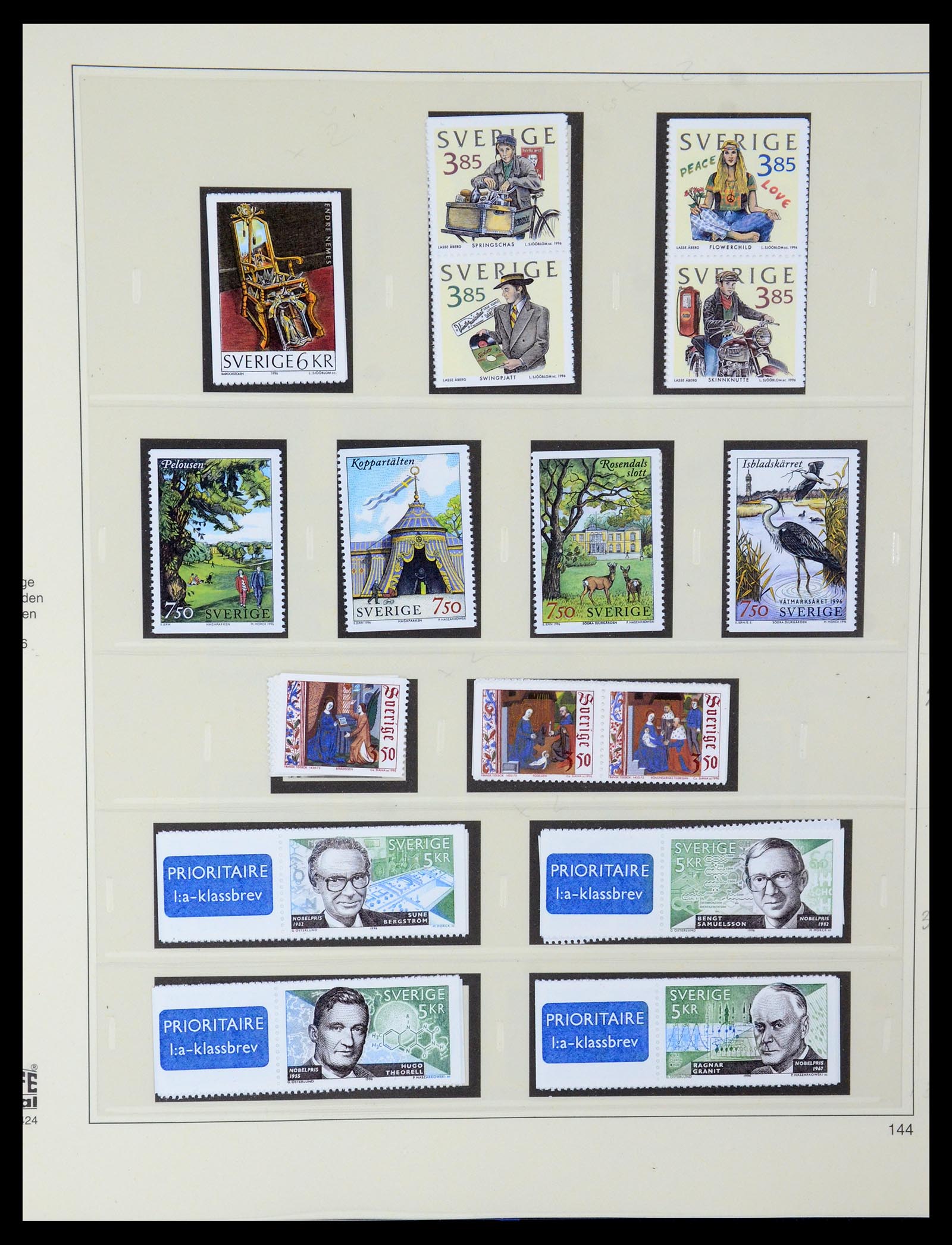 35663 254 - Postzegelverzameling 35663 Zweden 1872-2001.