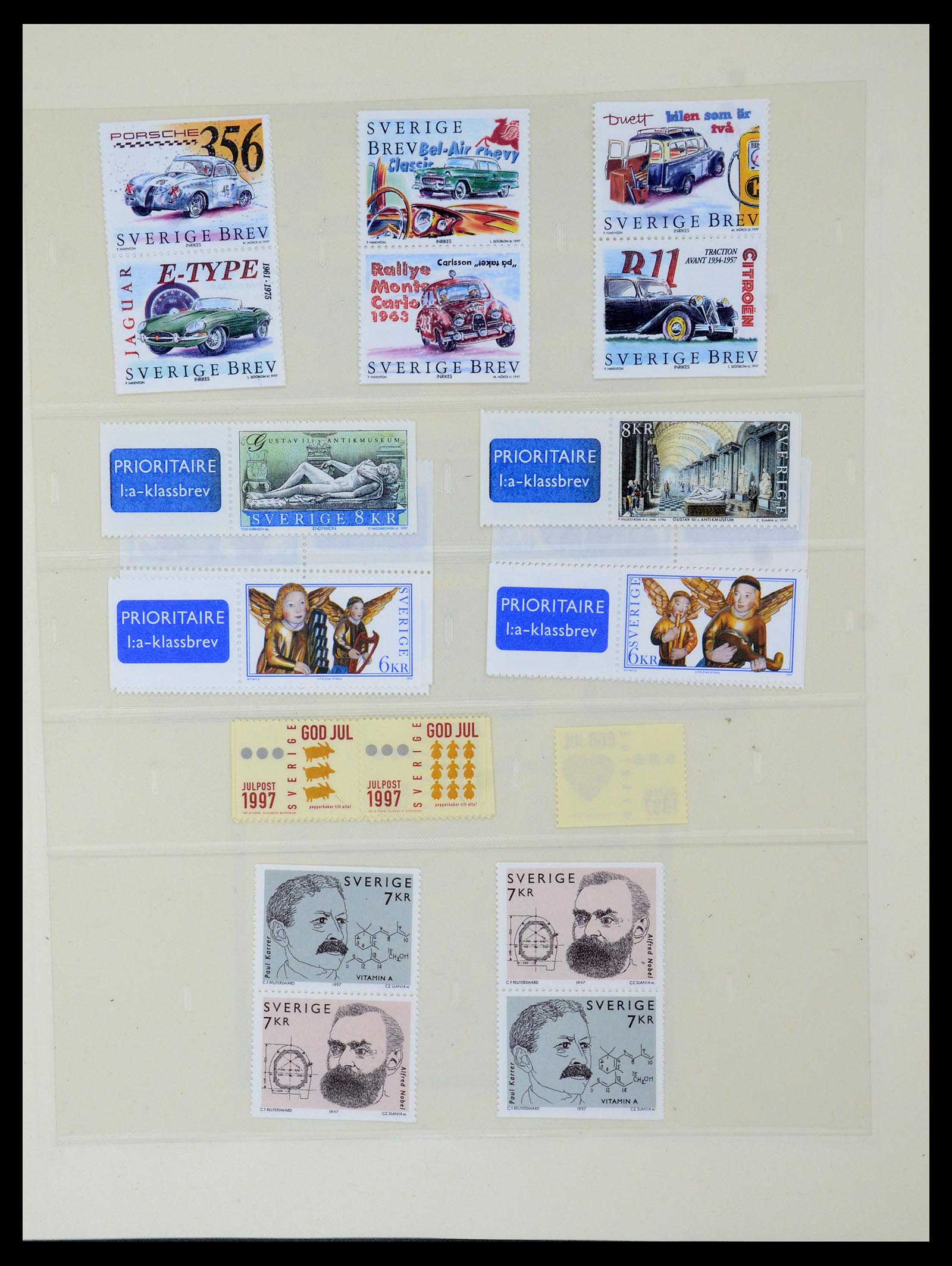 35663 263 - Postzegelverzameling 35663 Zweden 1872-2001.
