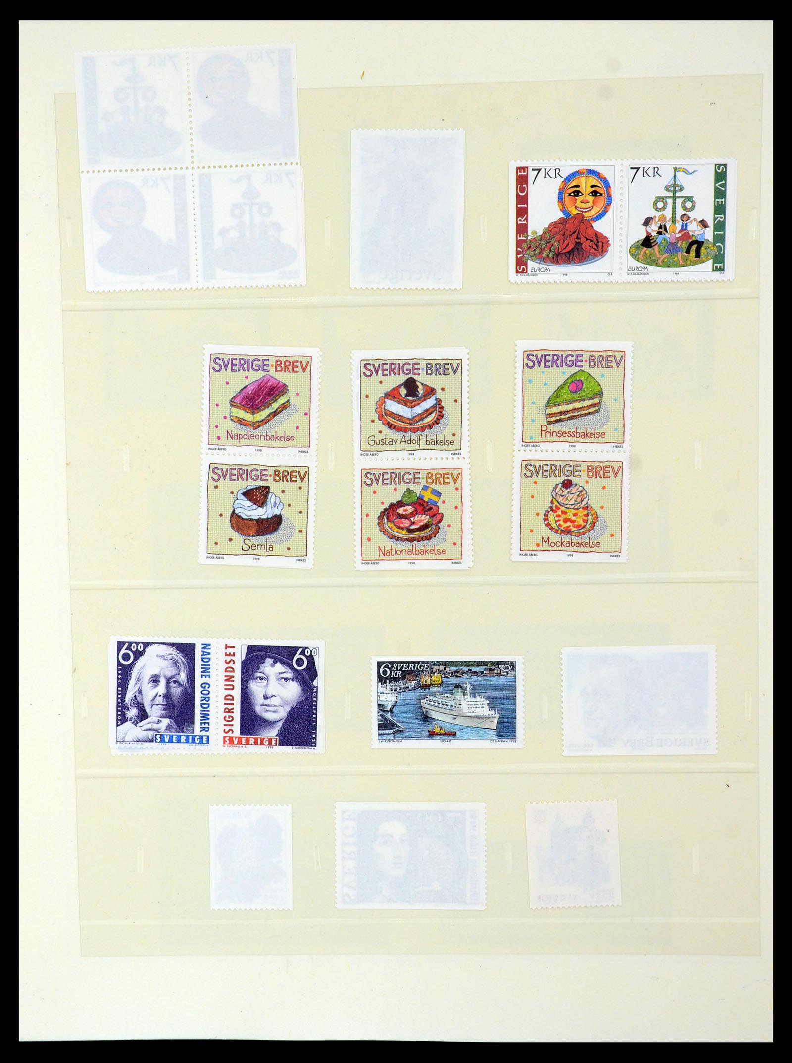 35663 269 - Postzegelverzameling 35663 Zweden 1872-2001.