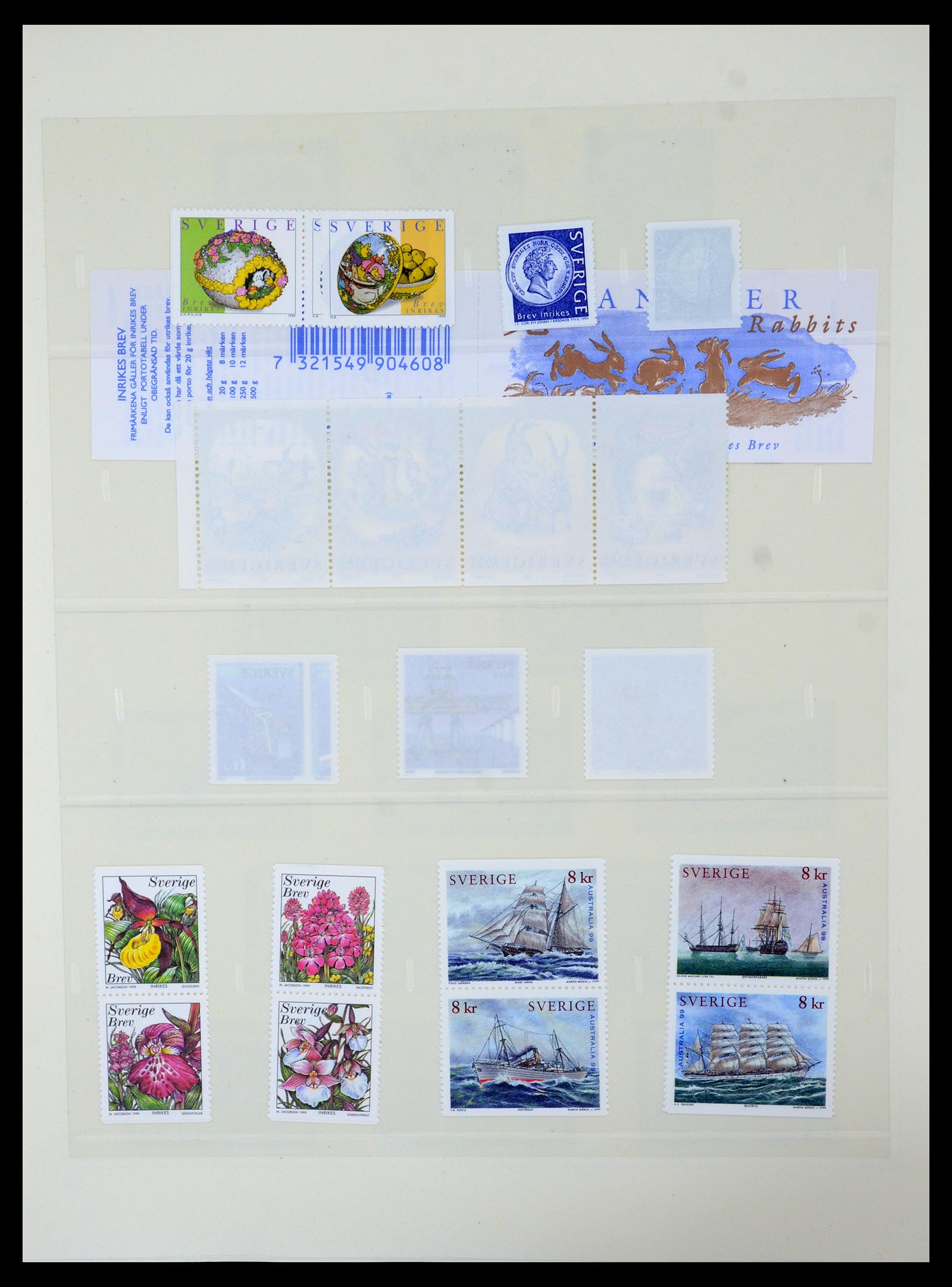 35663 273 - Postzegelverzameling 35663 Zweden 1872-2001.