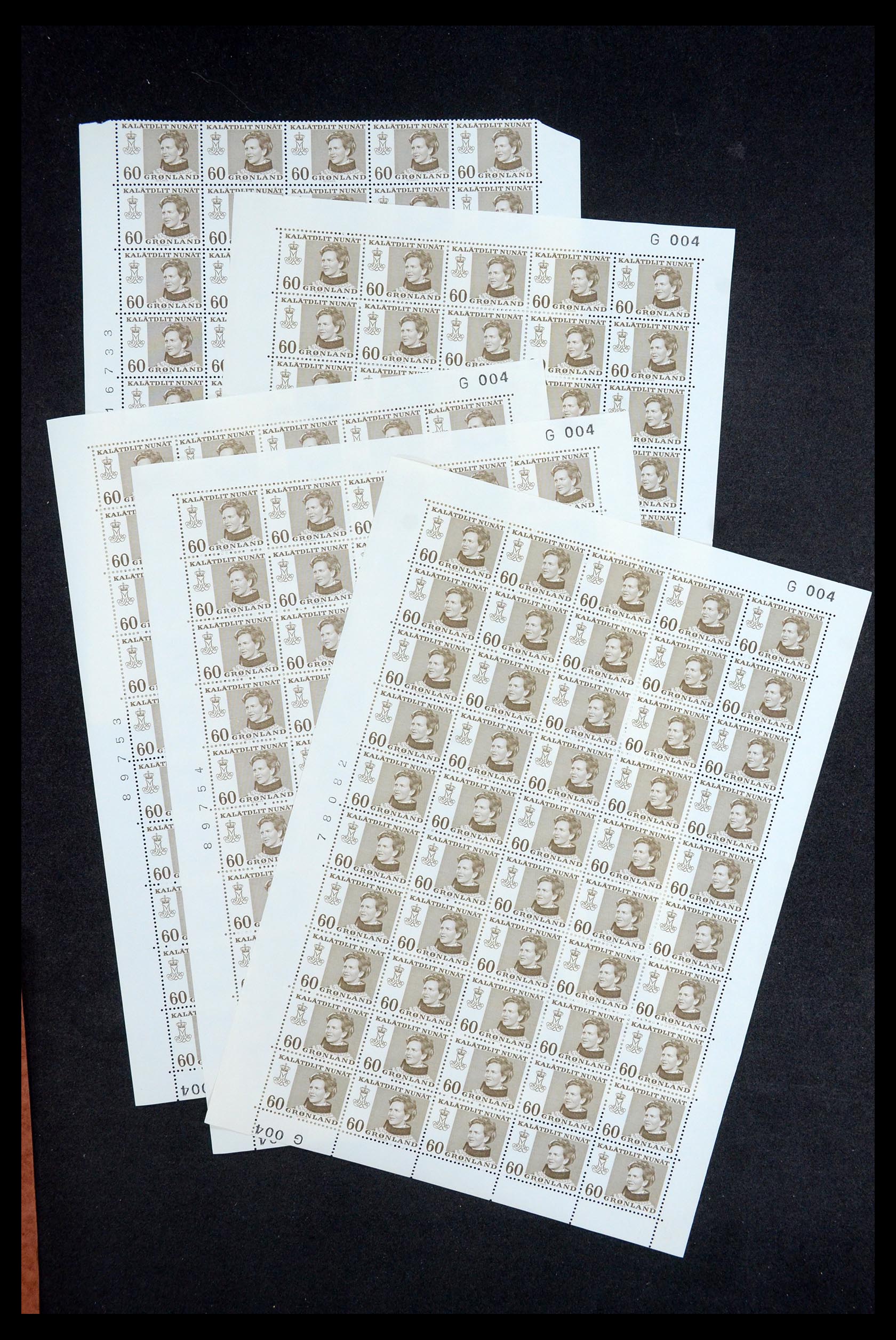 35664 003 - Postzegelverzameling 35664 Groenland 1961-1977.