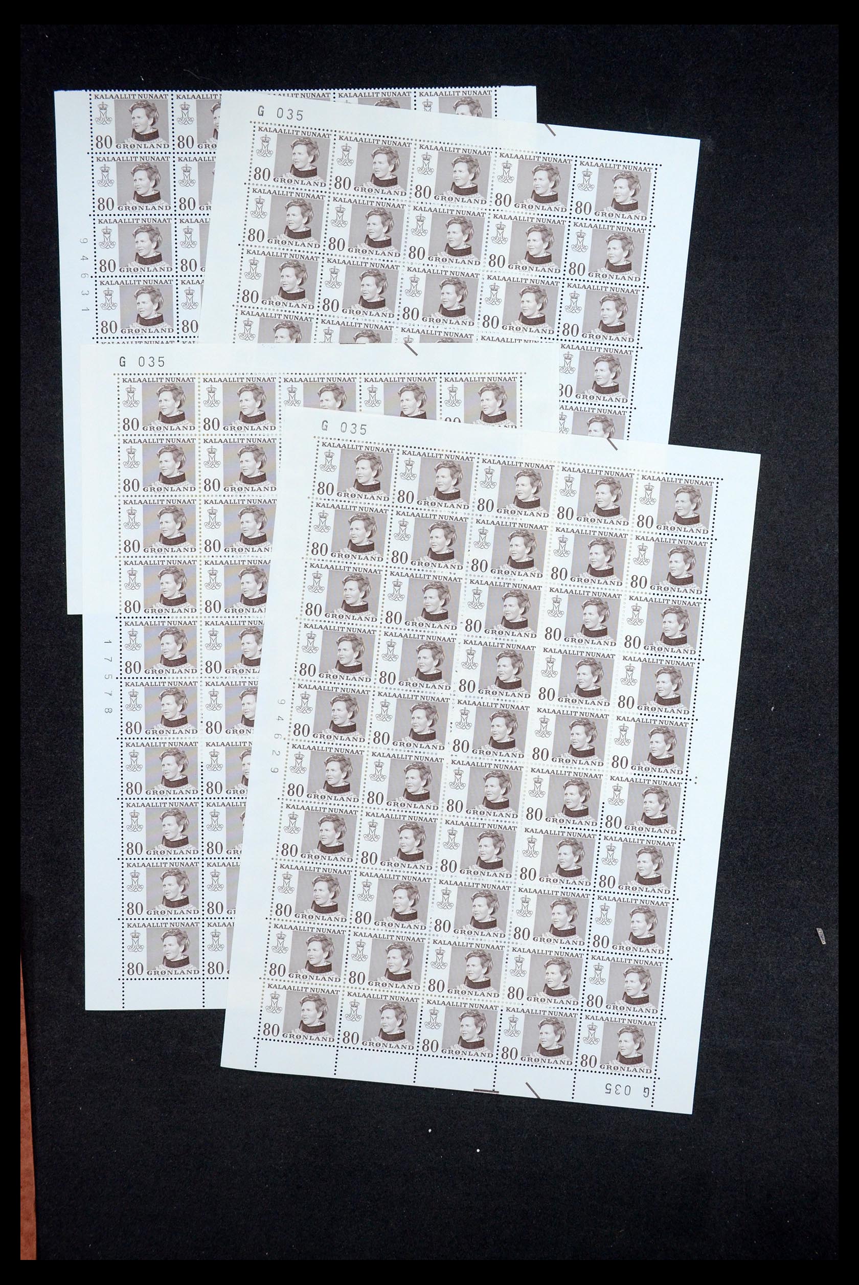 35664 004 - Postzegelverzameling 35664 Groenland 1961-1977.
