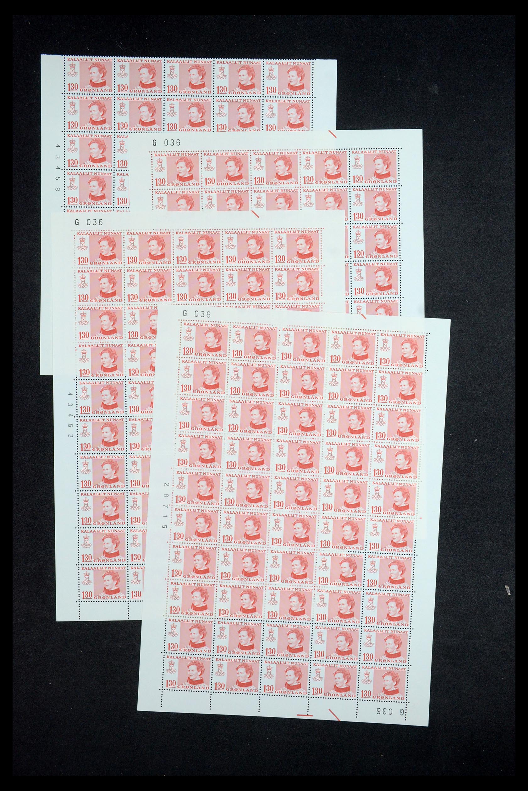 35664 008 - Postzegelverzameling 35664 Groenland 1961-1977.