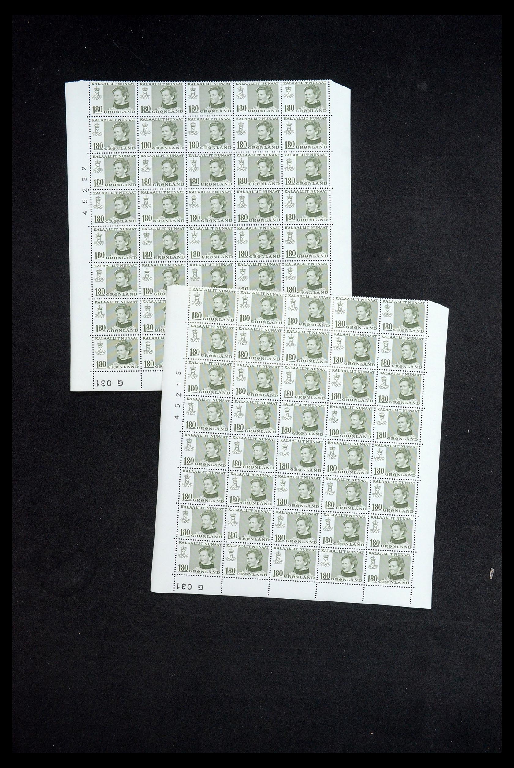 35664 010 - Postzegelverzameling 35664 Groenland 1961-1977.