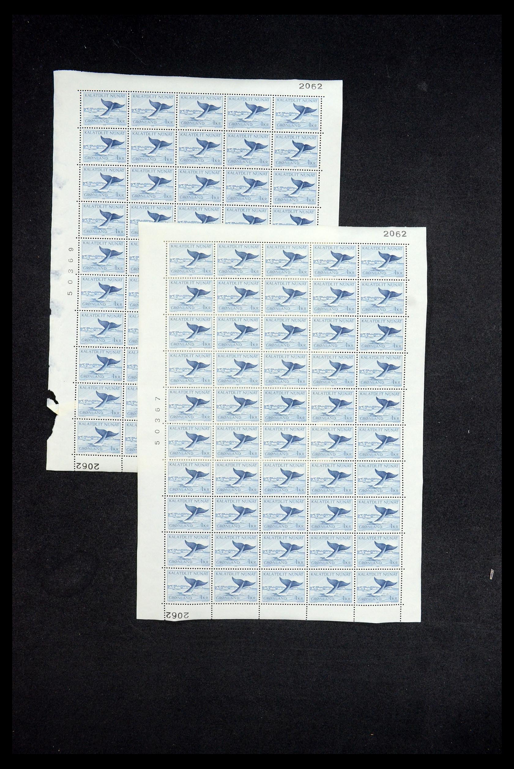 35664 011 - Postzegelverzameling 35664 Groenland 1961-1977.