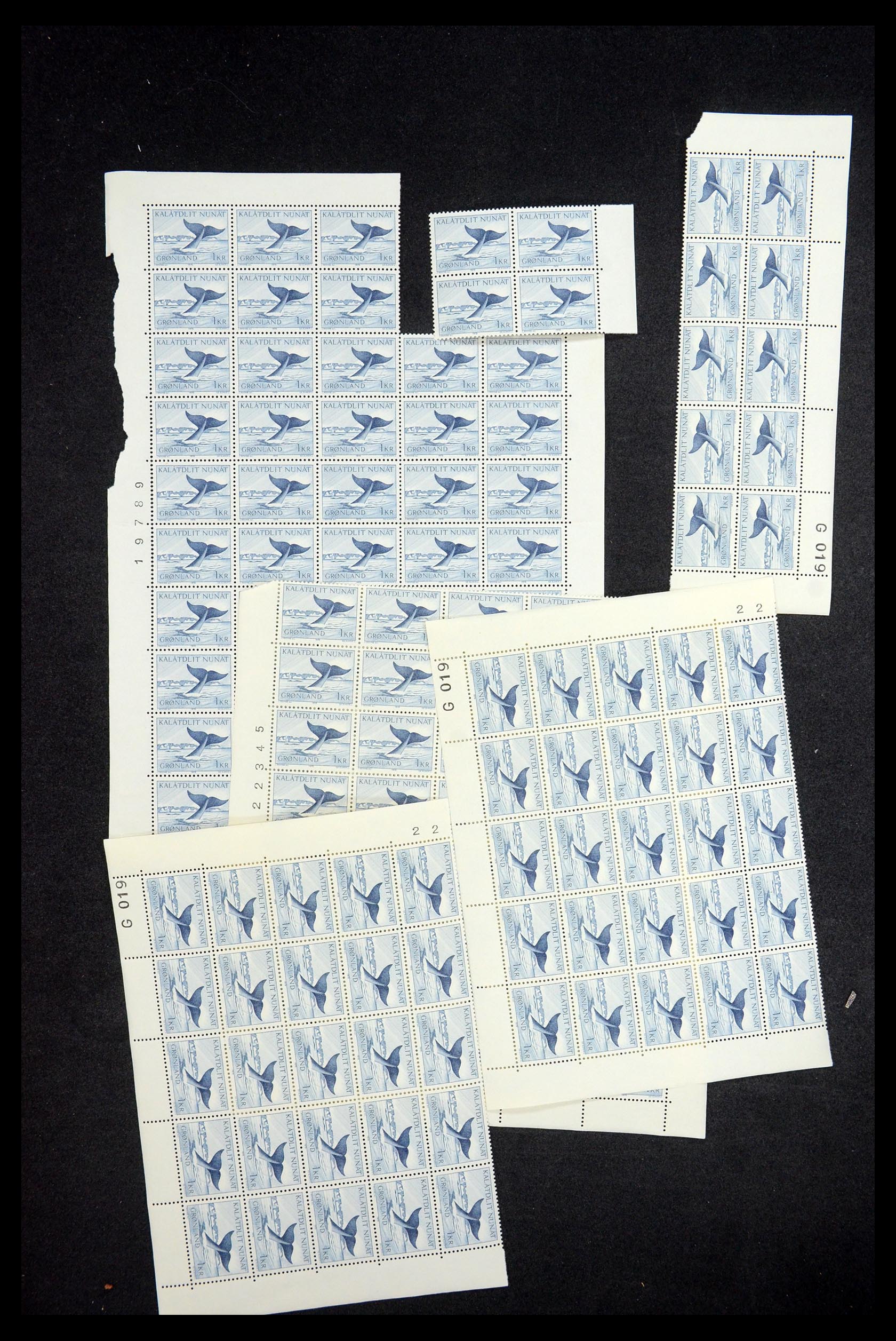 35664 013 - Postzegelverzameling 35664 Groenland 1961-1977.