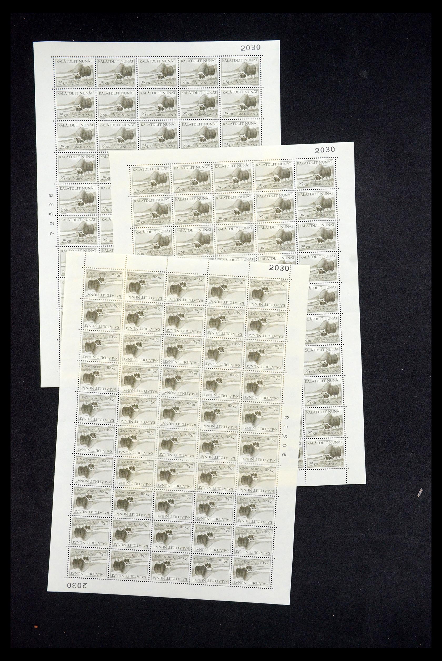 35664 023 - Postzegelverzameling 35664 Groenland 1961-1977.