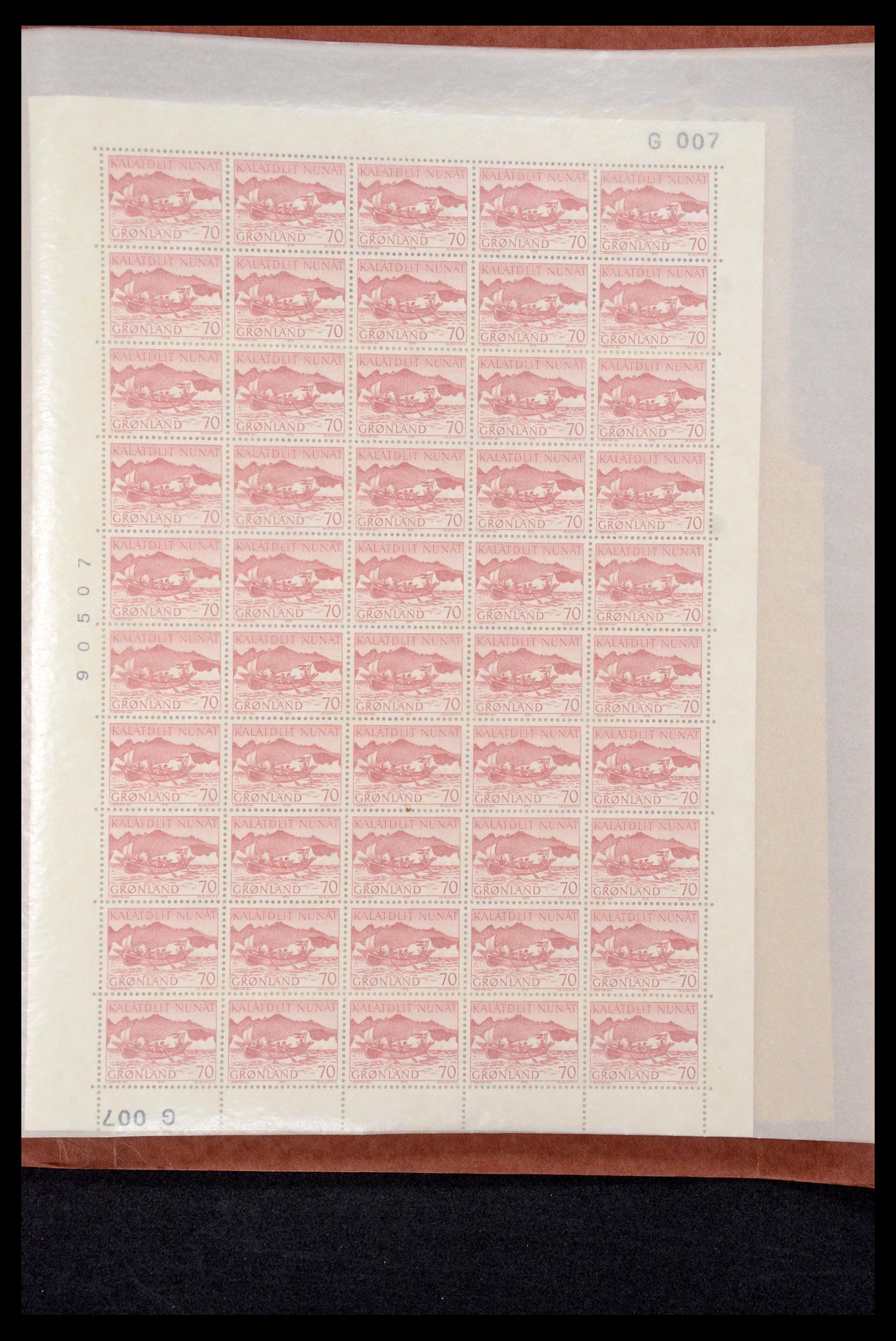 35664 035 - Postzegelverzameling 35664 Groenland 1961-1977.