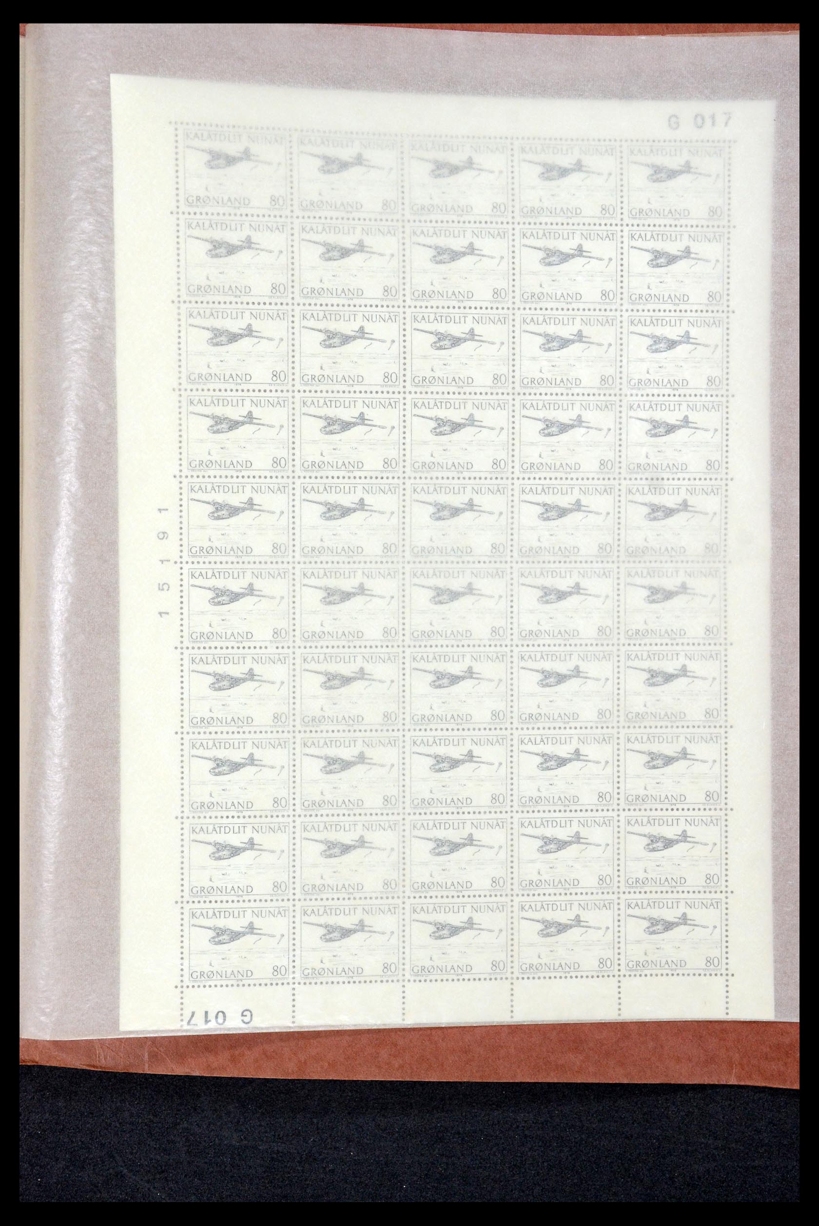35664 048 - Postzegelverzameling 35664 Groenland 1961-1977.