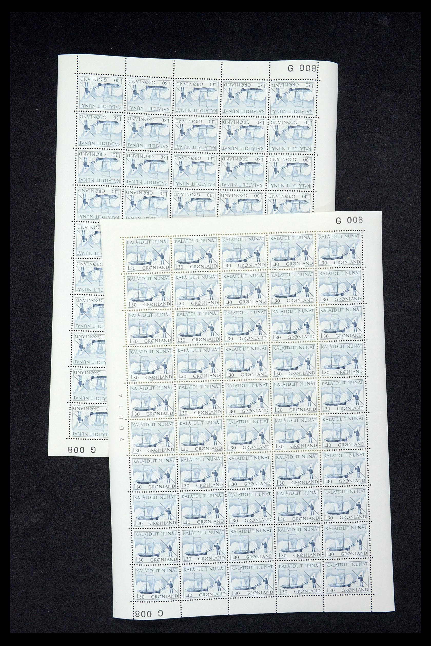 35664 058 - Postzegelverzameling 35664 Groenland 1961-1977.