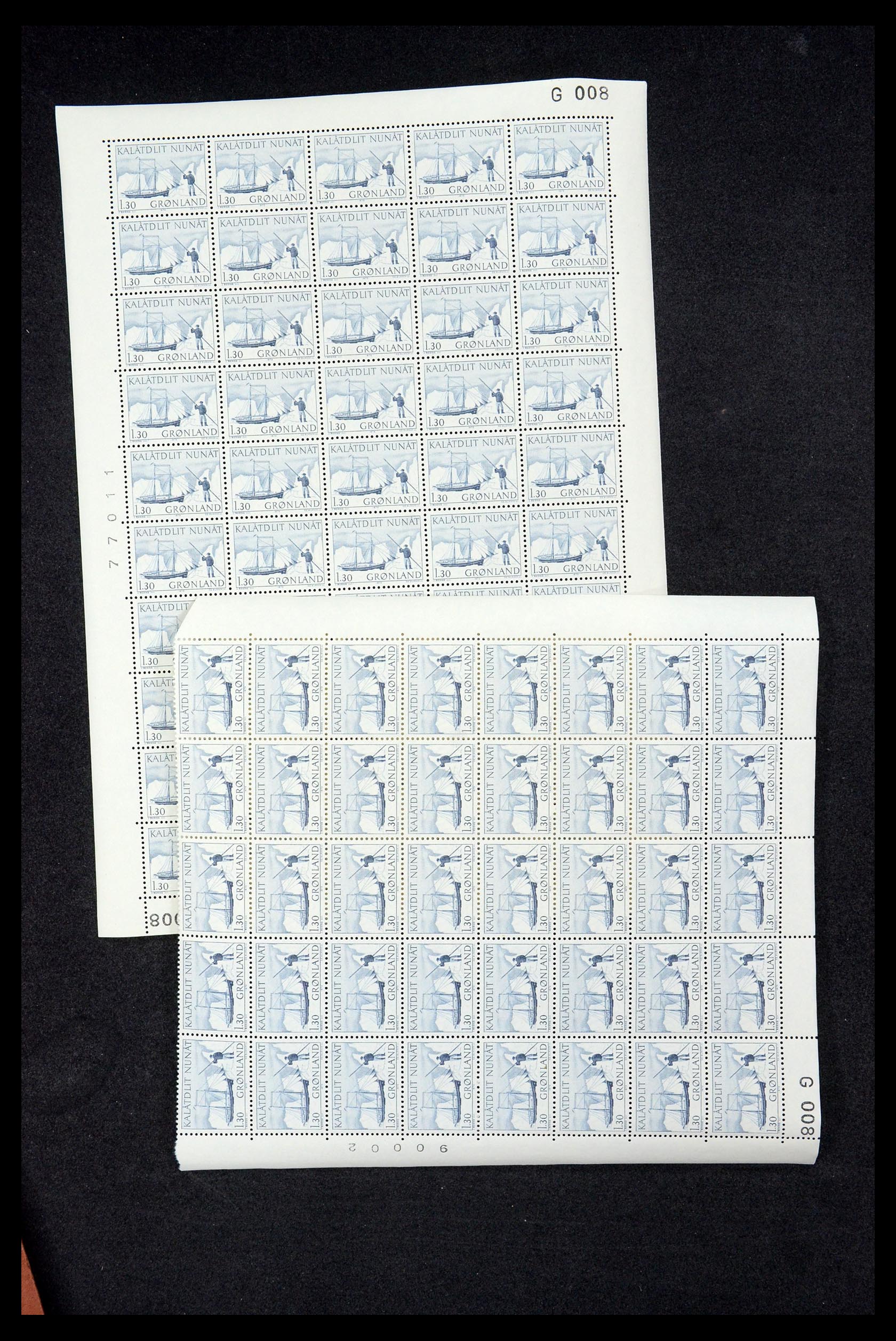 35664 061 - Postzegelverzameling 35664 Groenland 1961-1977.