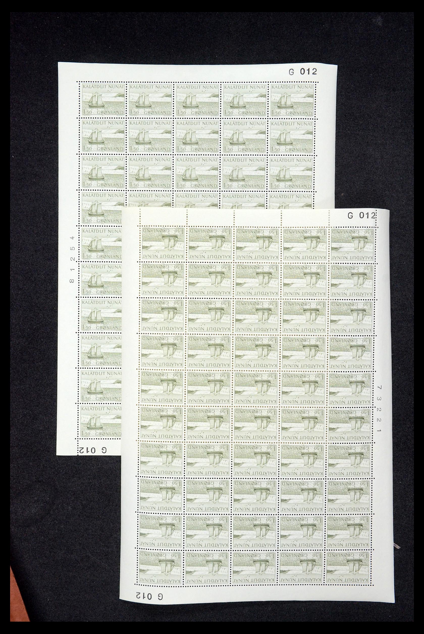 35664 063 - Postzegelverzameling 35664 Groenland 1961-1977.