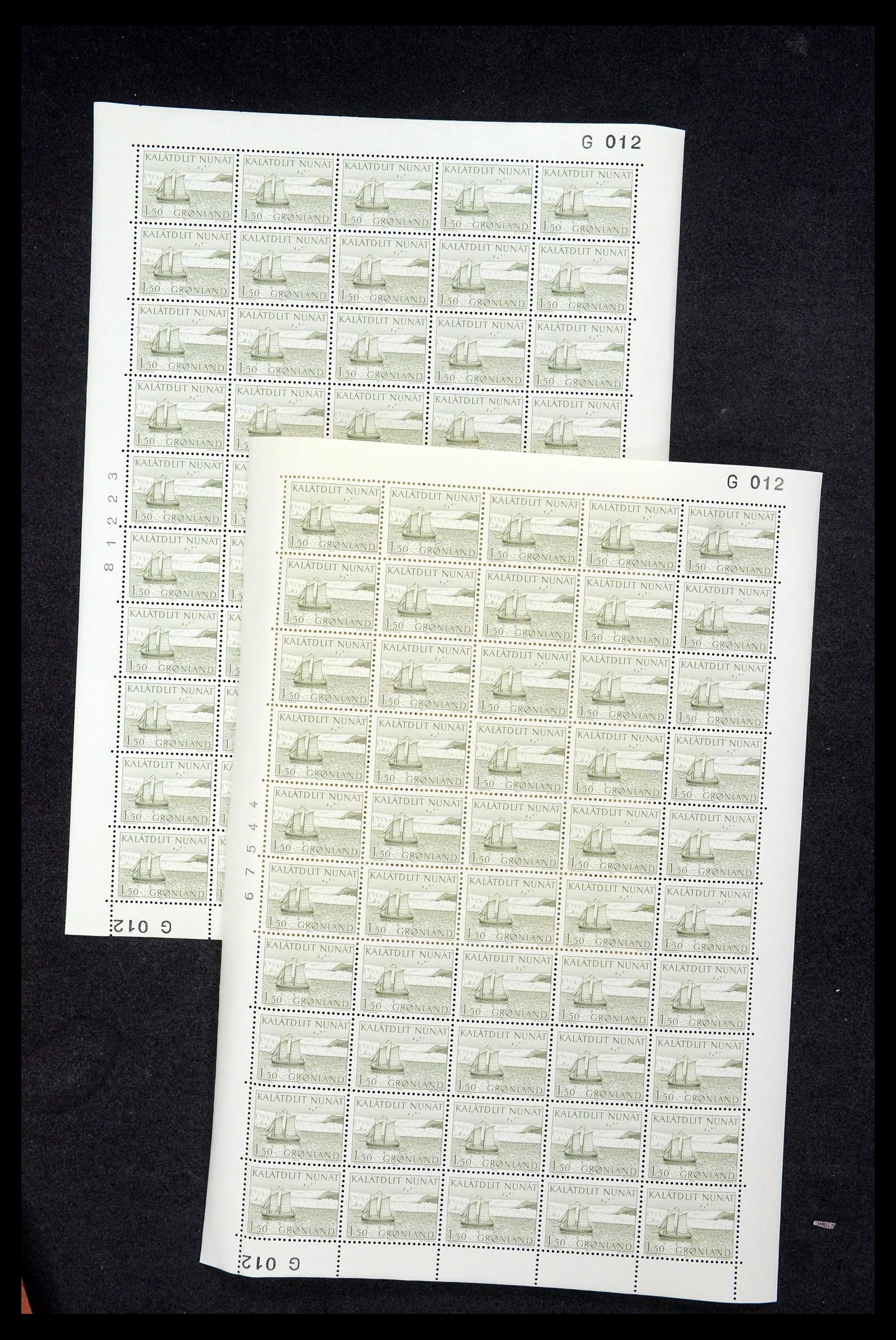 35664 064 - Postzegelverzameling 35664 Groenland 1961-1977.