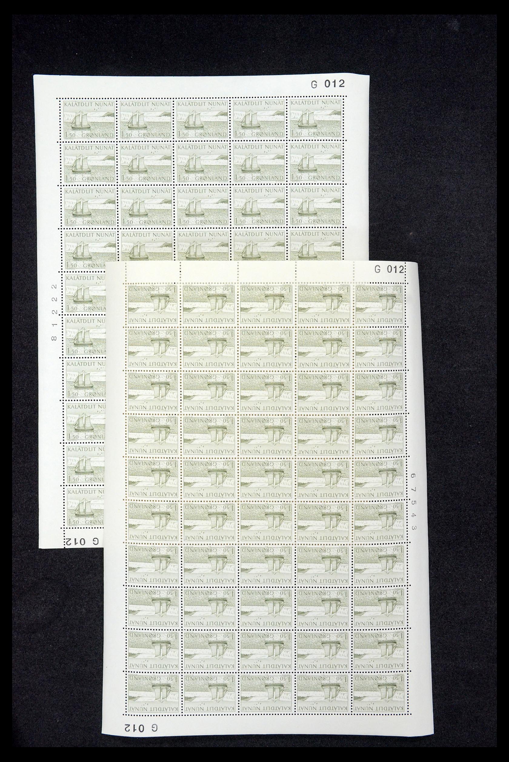 35664 065 - Postzegelverzameling 35664 Groenland 1961-1977.