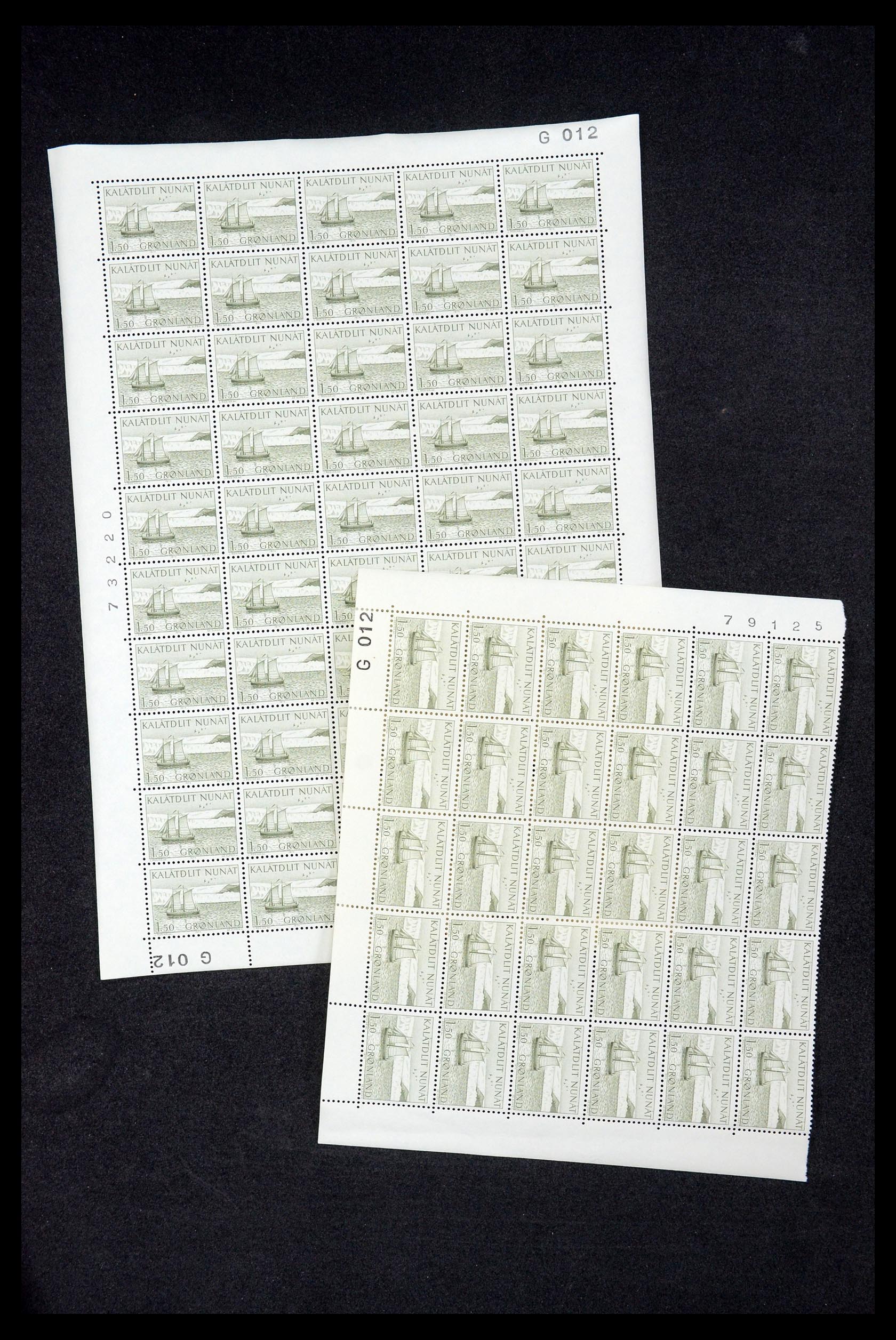35664 066 - Postzegelverzameling 35664 Groenland 1961-1977.