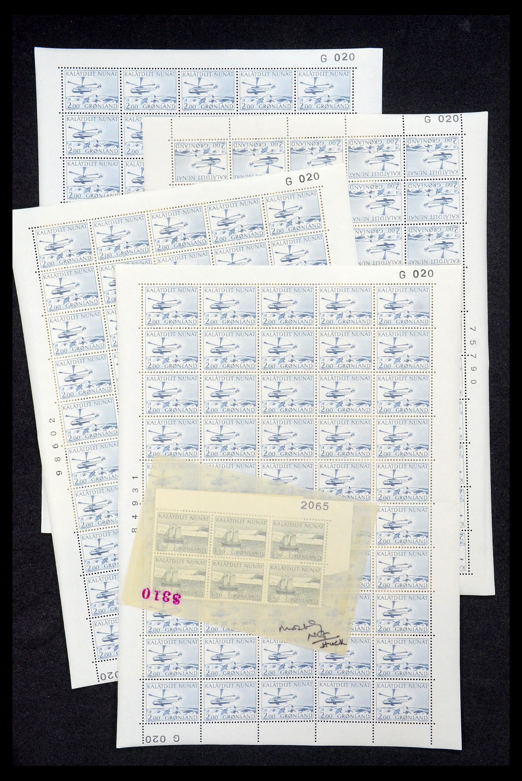 35664 068 - Postzegelverzameling 35664 Groenland 1961-1977.