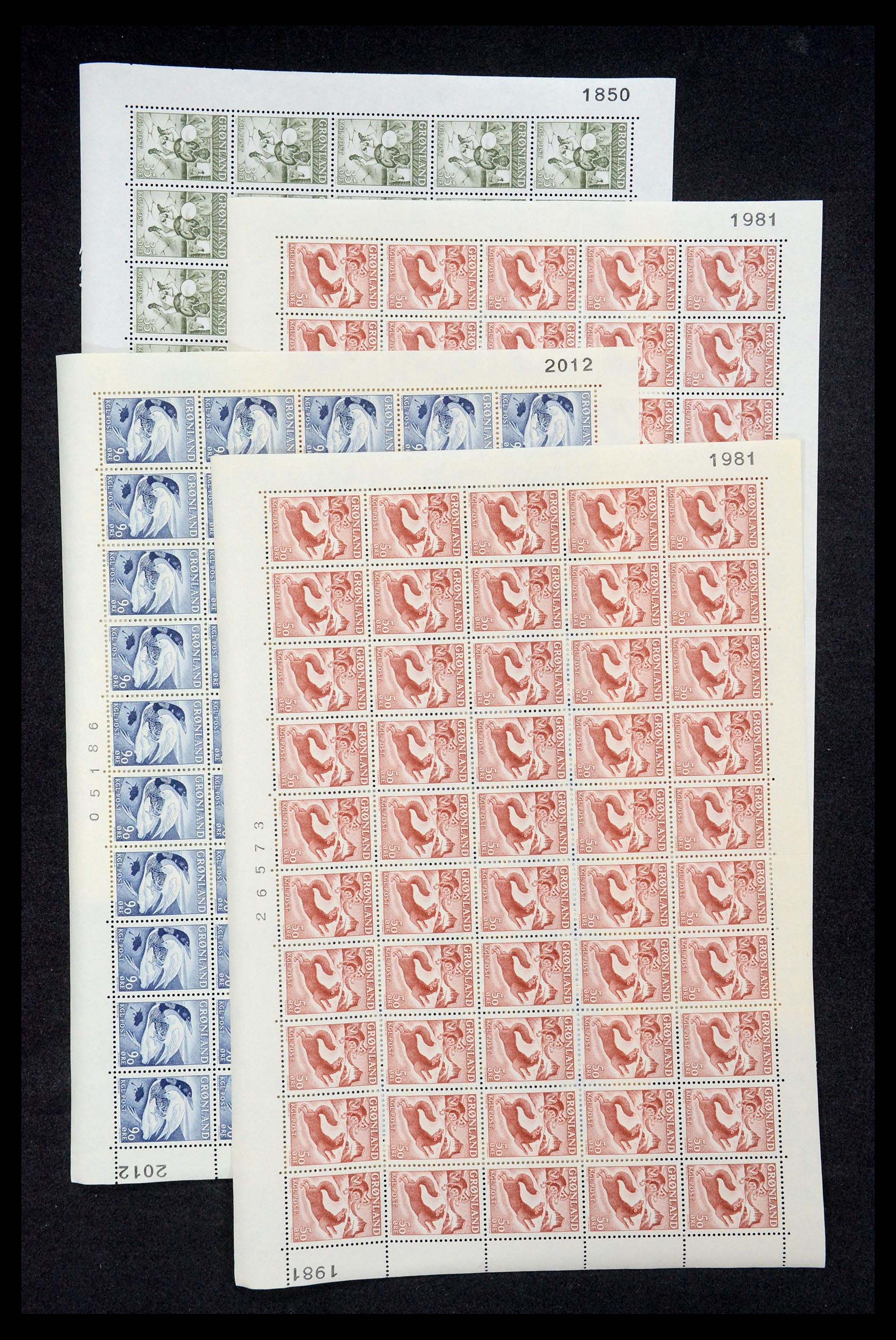 35664 069 - Postzegelverzameling 35664 Groenland 1961-1977.